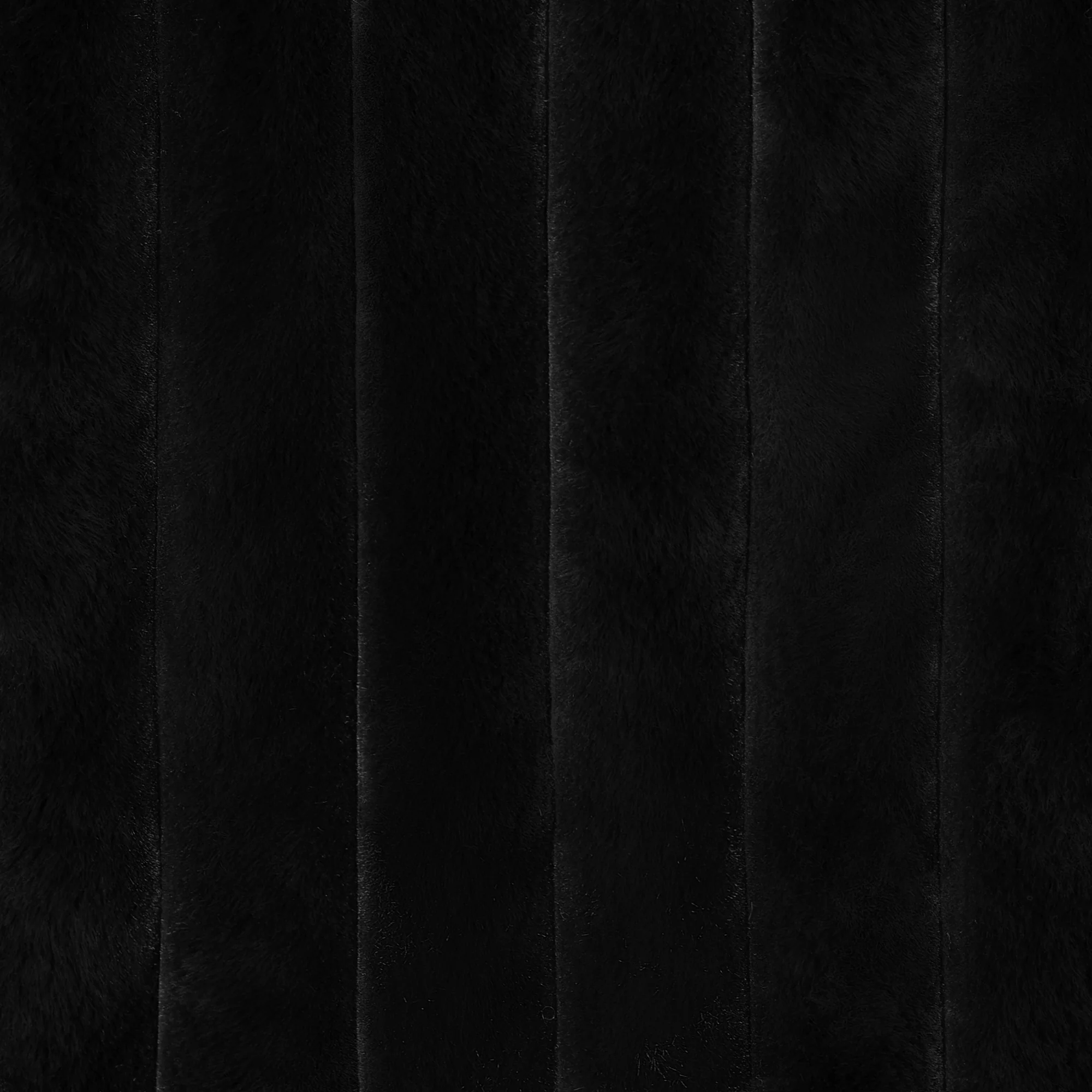 Women's Reversible Faux Fur Jacket este in black