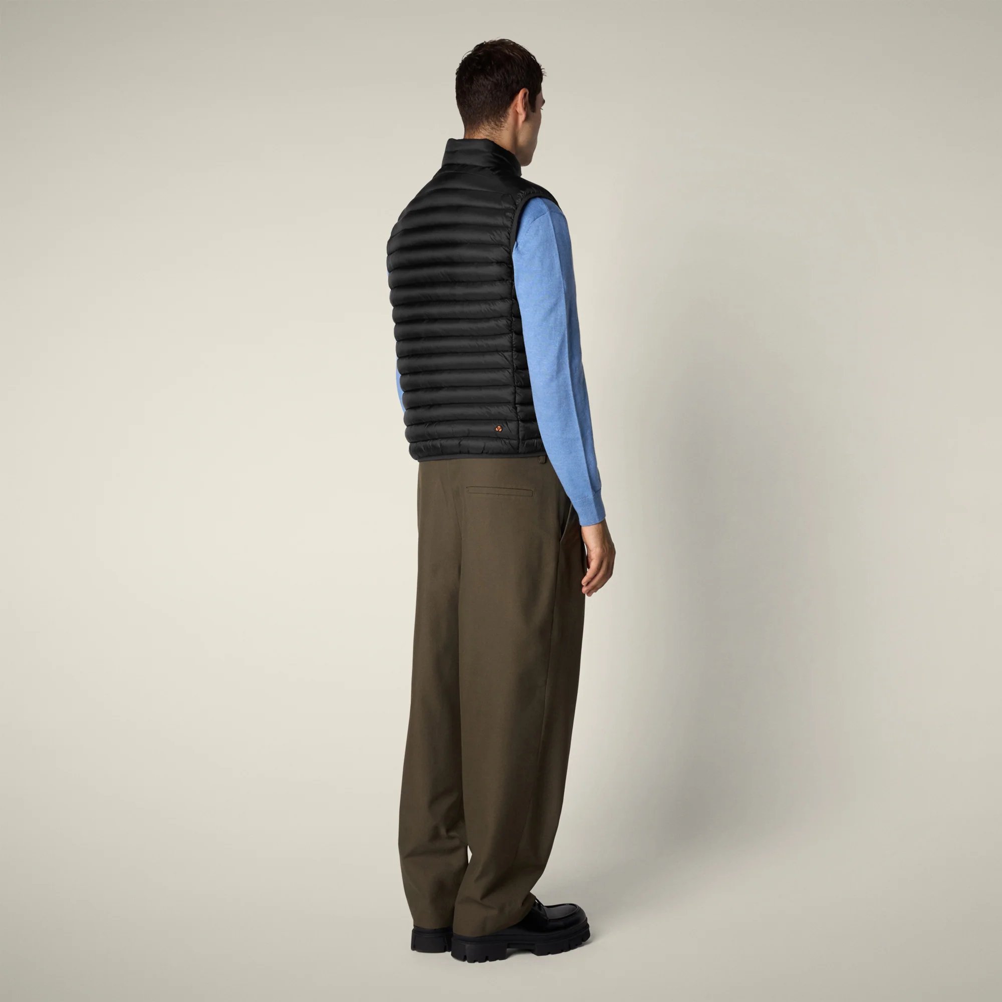 Men's Puffer Vest Danny in black