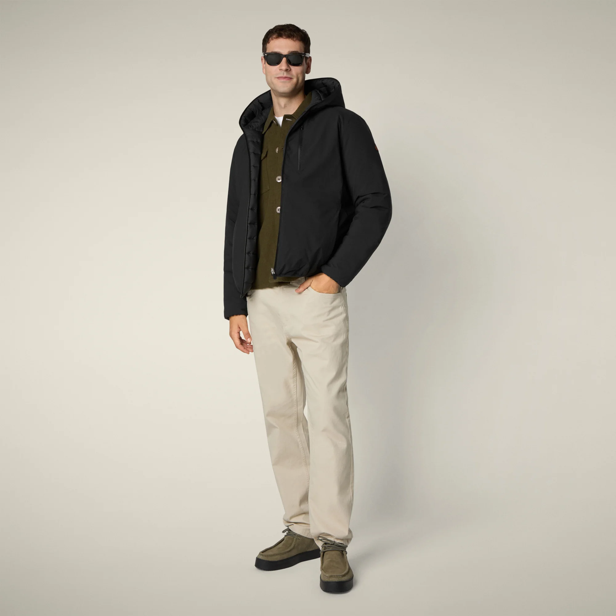 Men's Reversible Jacket Ezra in black