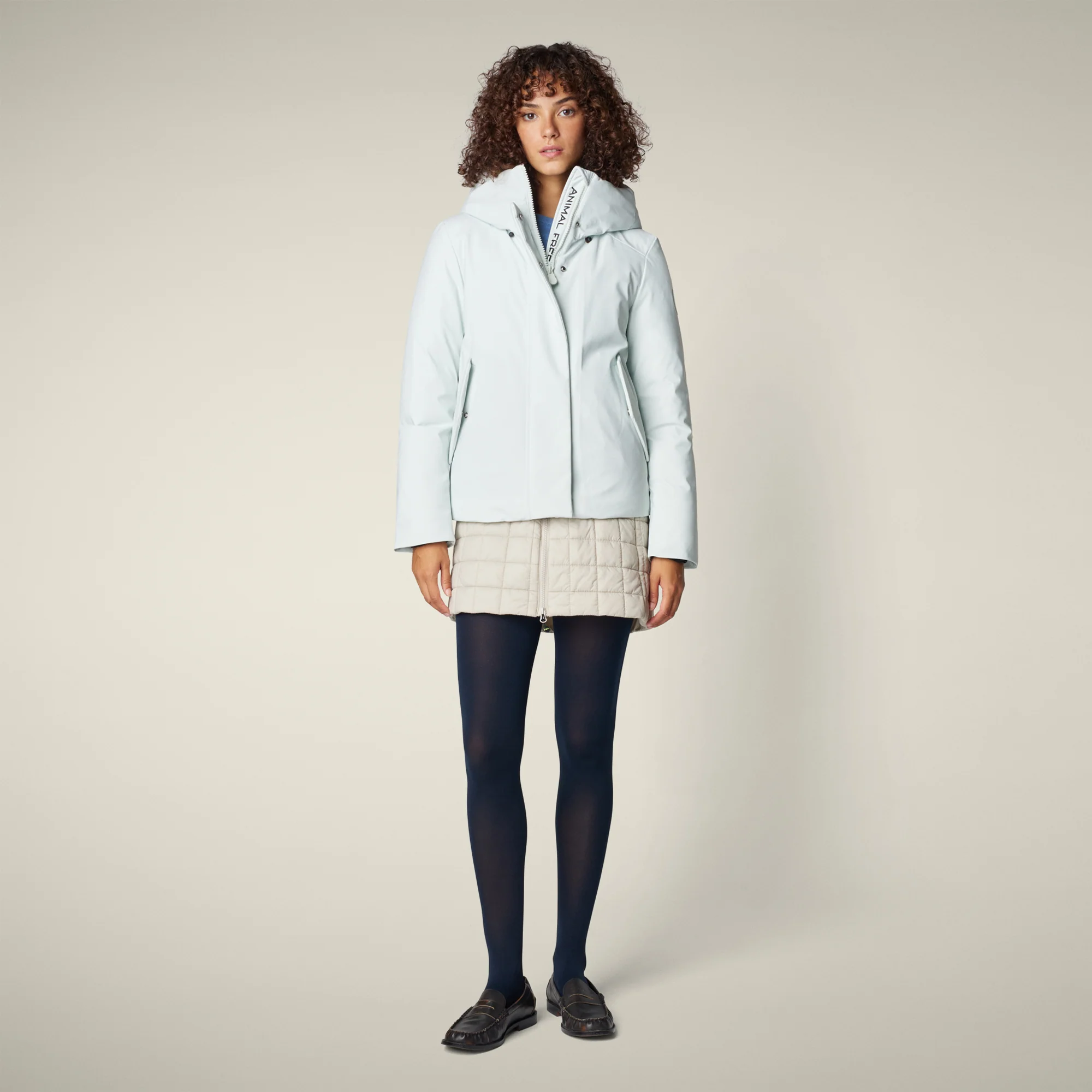 Women's Parka Esme in Glacier Blue