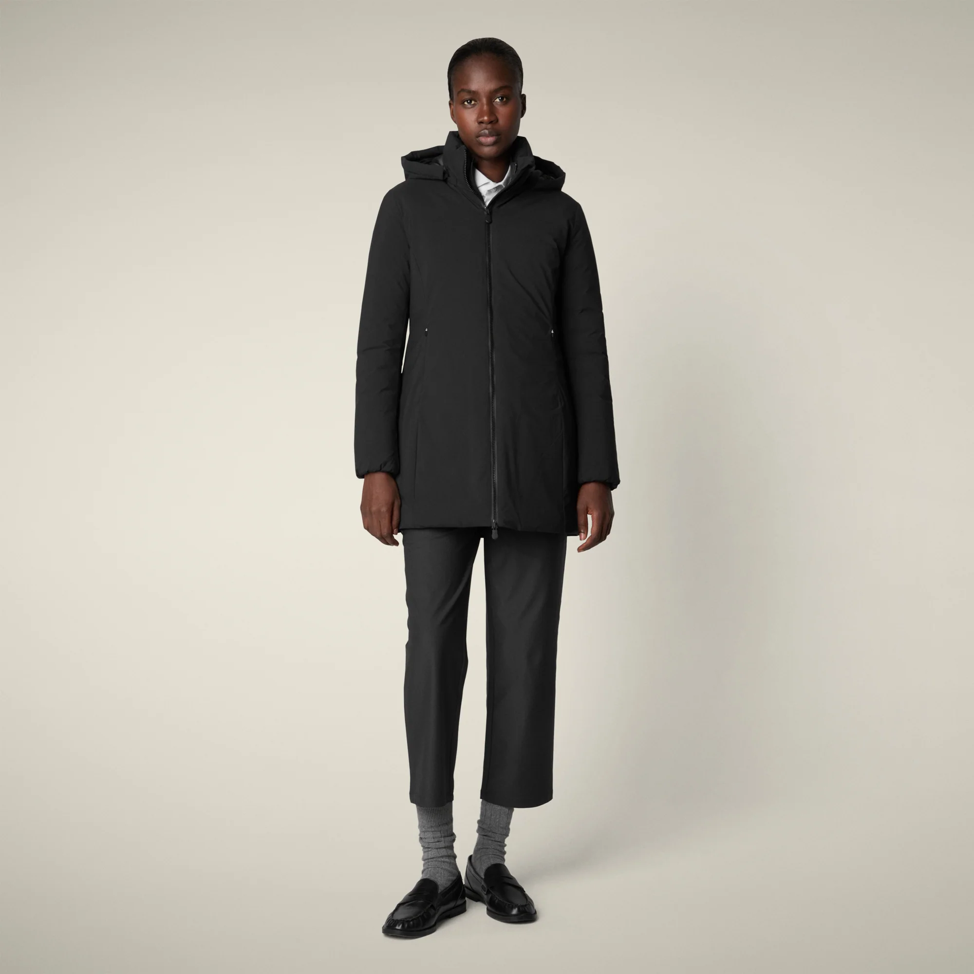 Women's Parka Rachel in Black