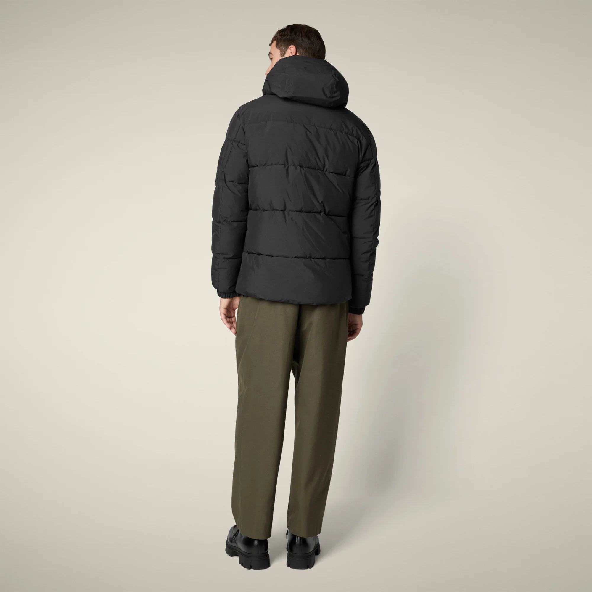 Men's parka Alter in black