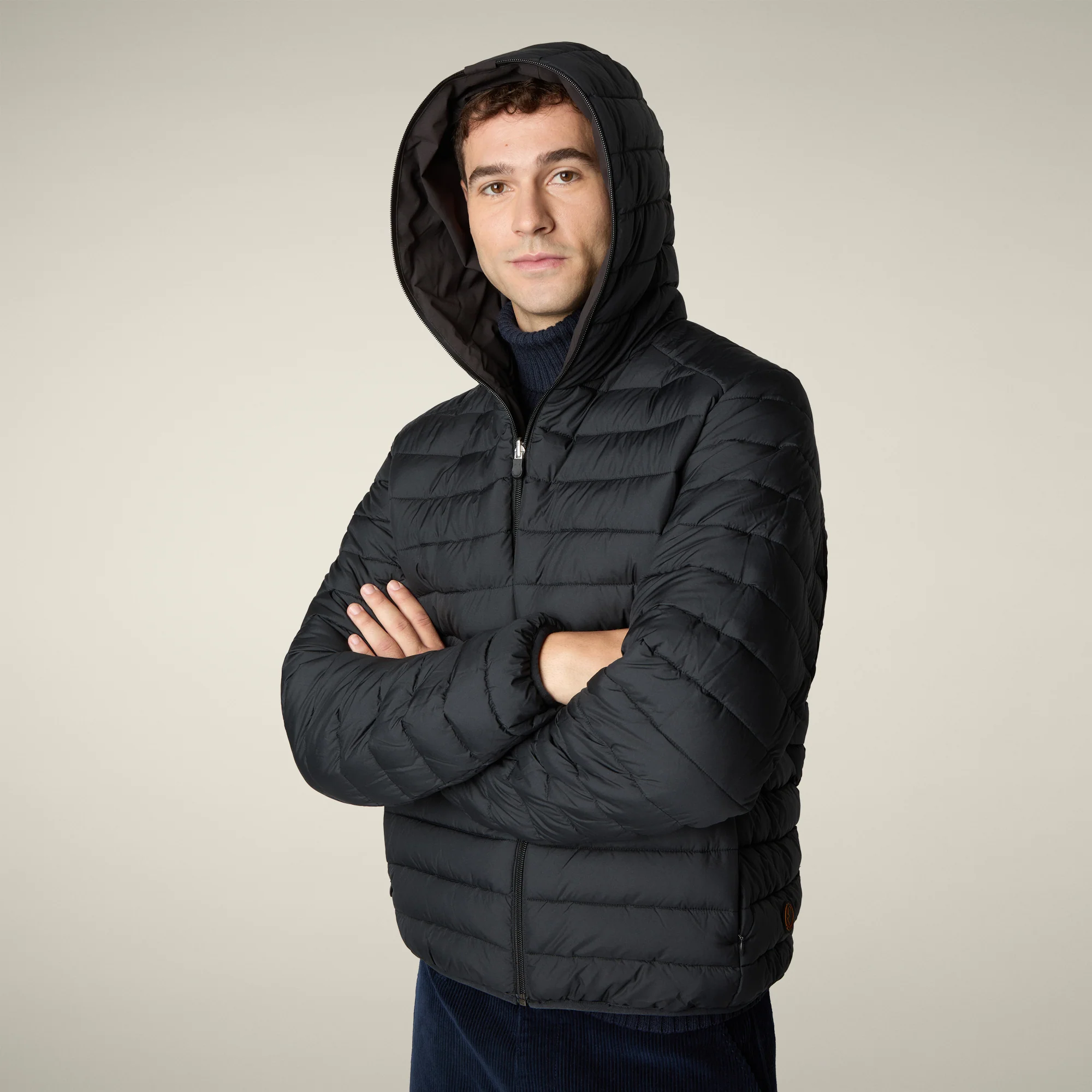 Men's Reversible Jacket Ezra in brown black