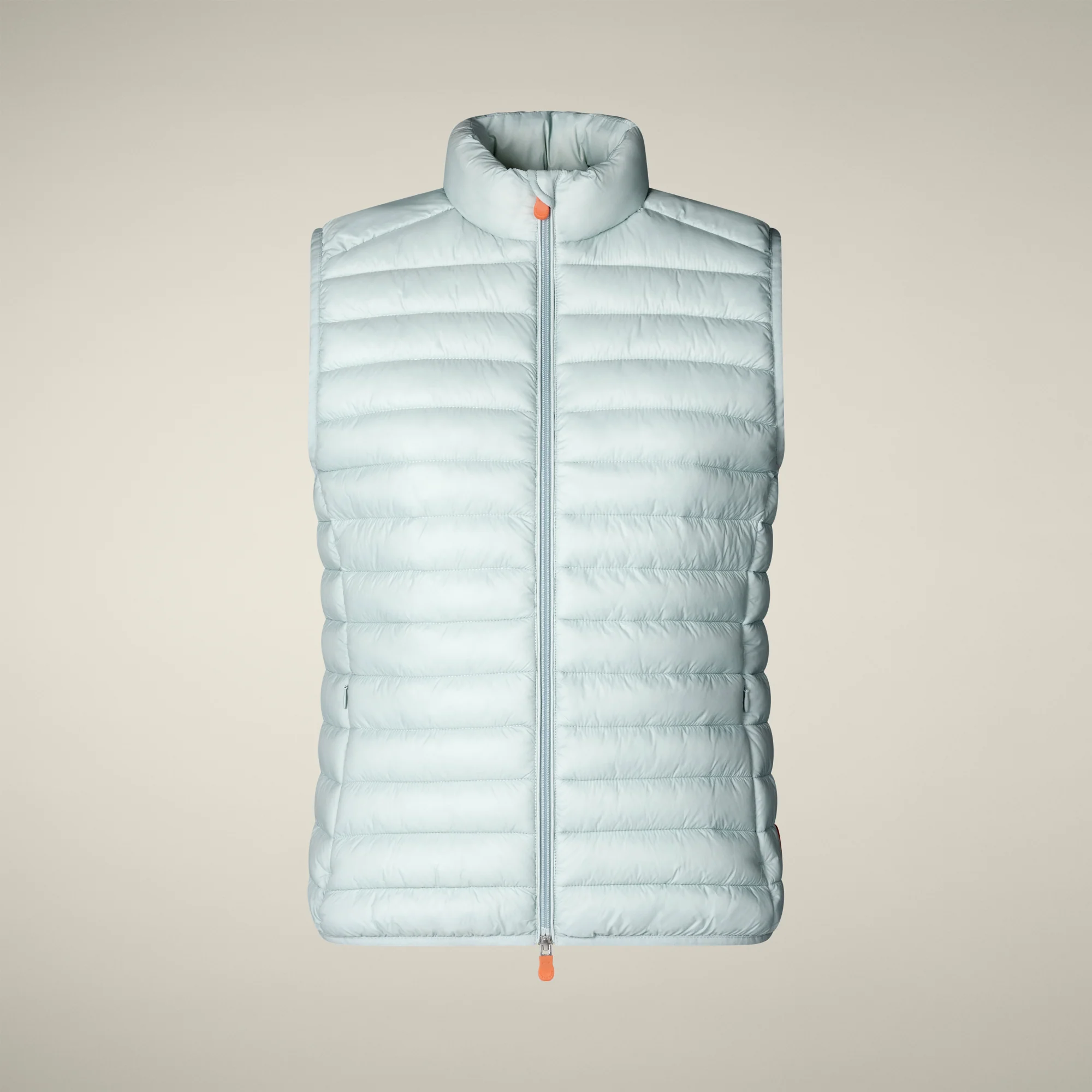 Women's Animal free puffer Vest Charlotte in Glacier Blue