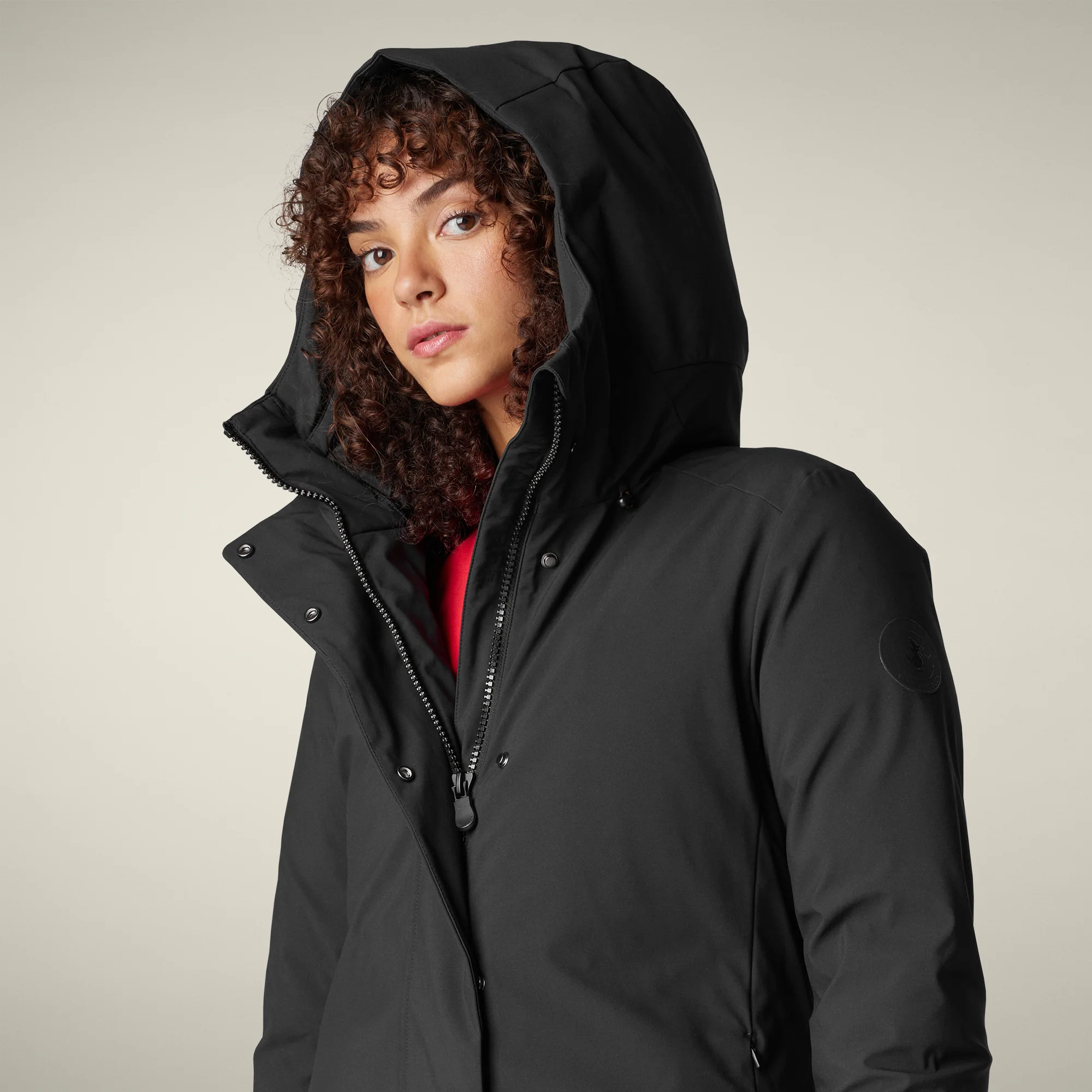 Women's Parka Sienna in Black
