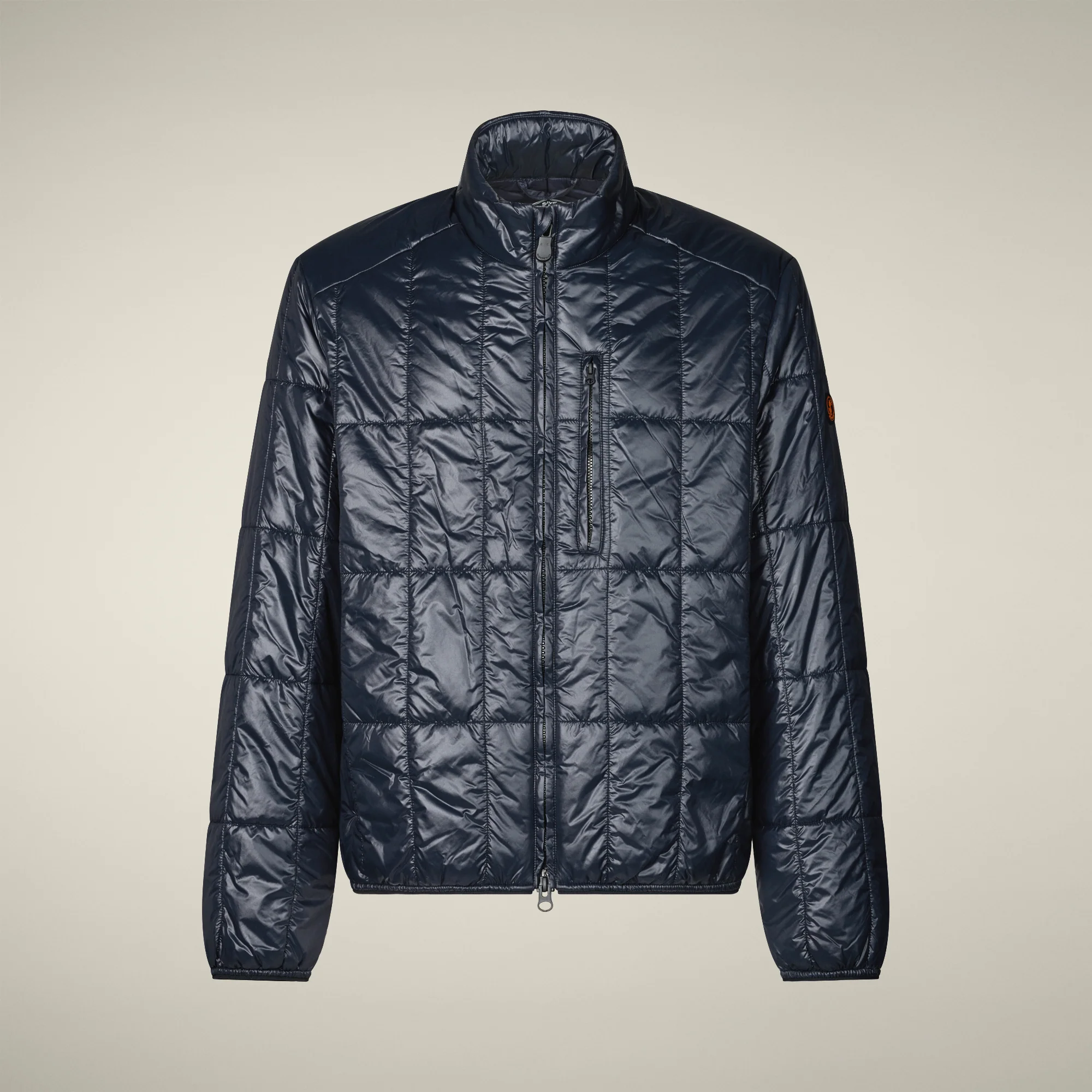 Men's Animal free puffer Jacket Jim in blue black