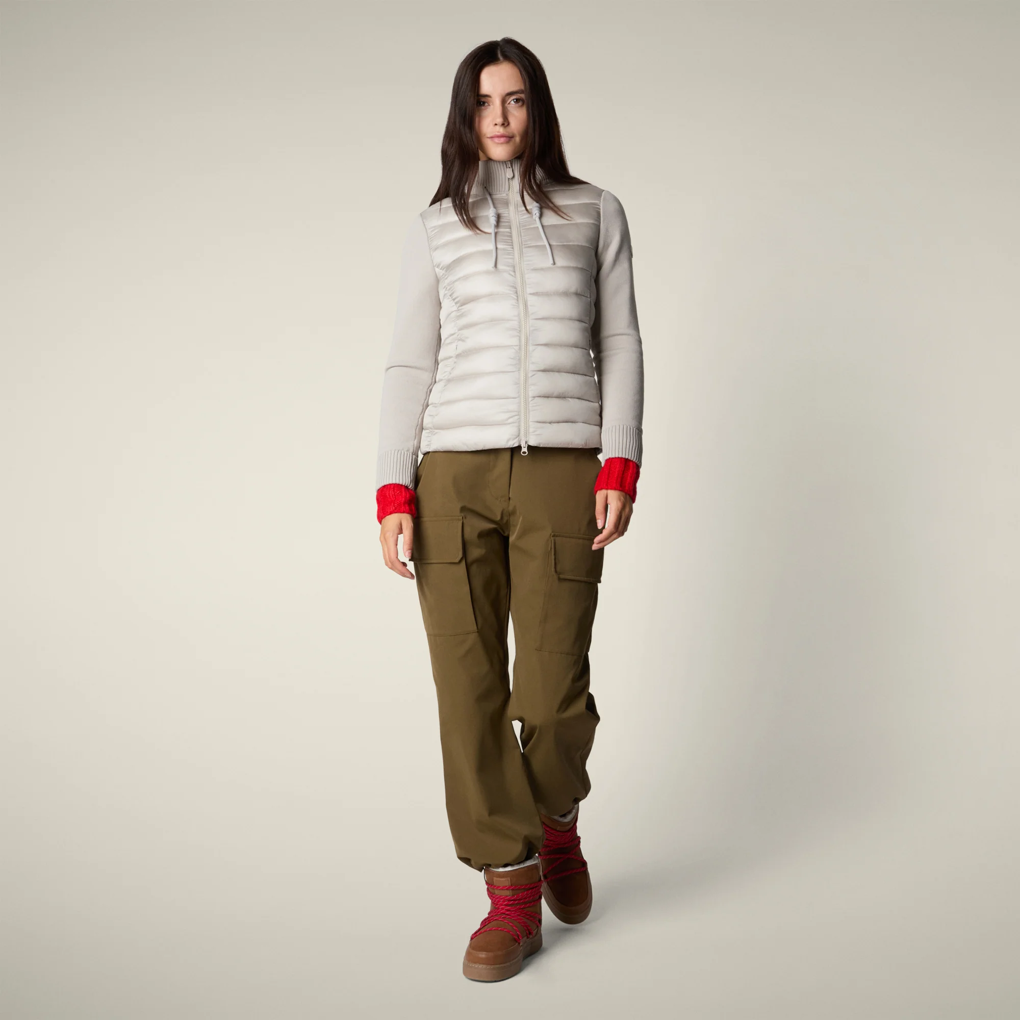 Women's Jacket Zilia in rainy beige