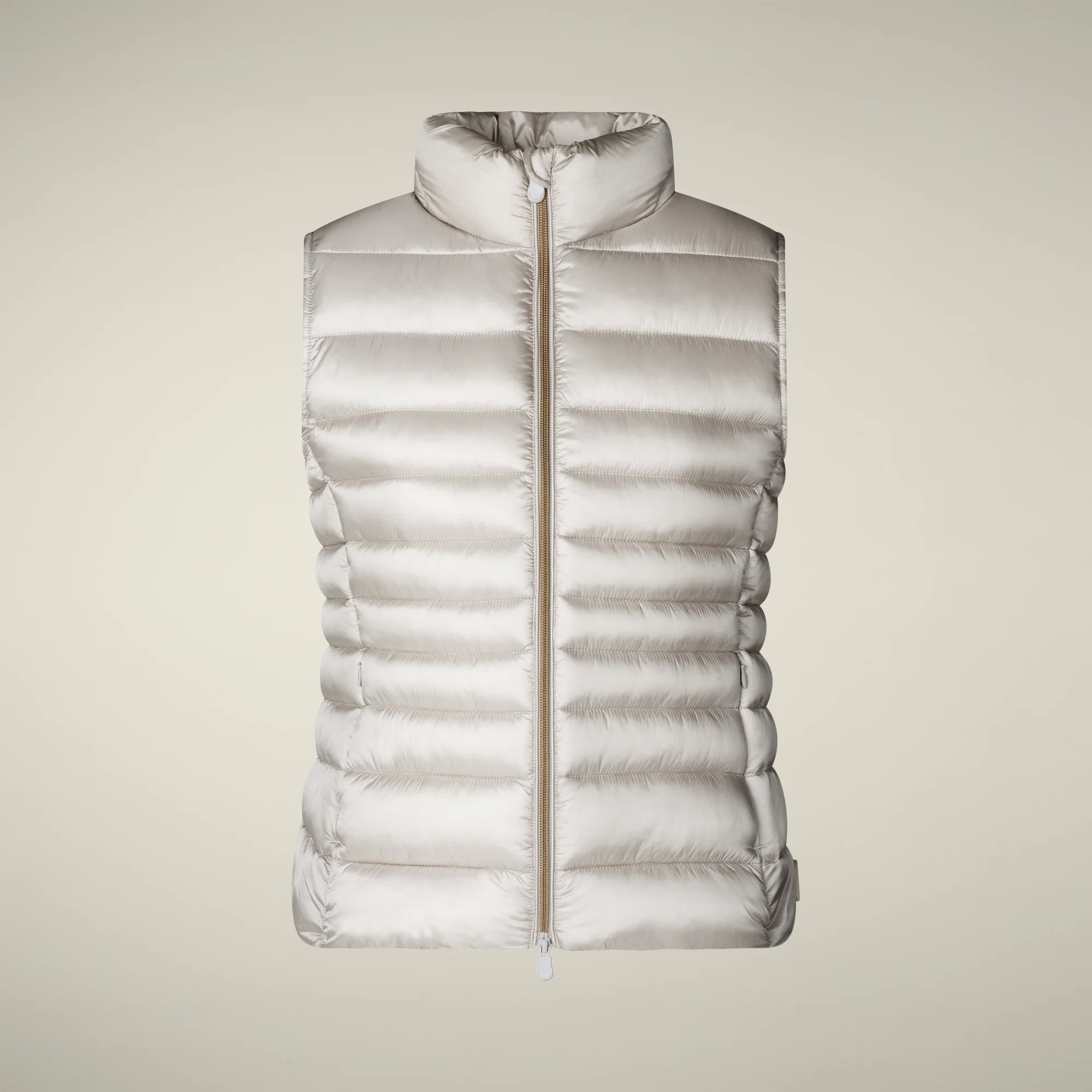 Women's Animal free puffer Vest Lynn in rainy beige