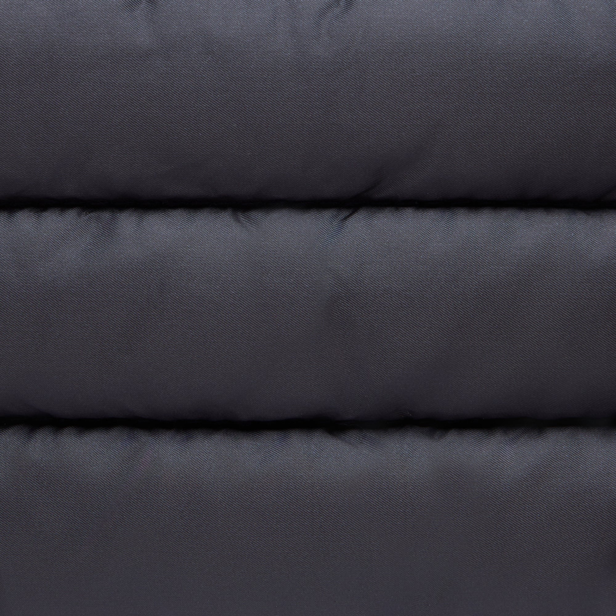 Unisex quilted pouch Thalassa blue black