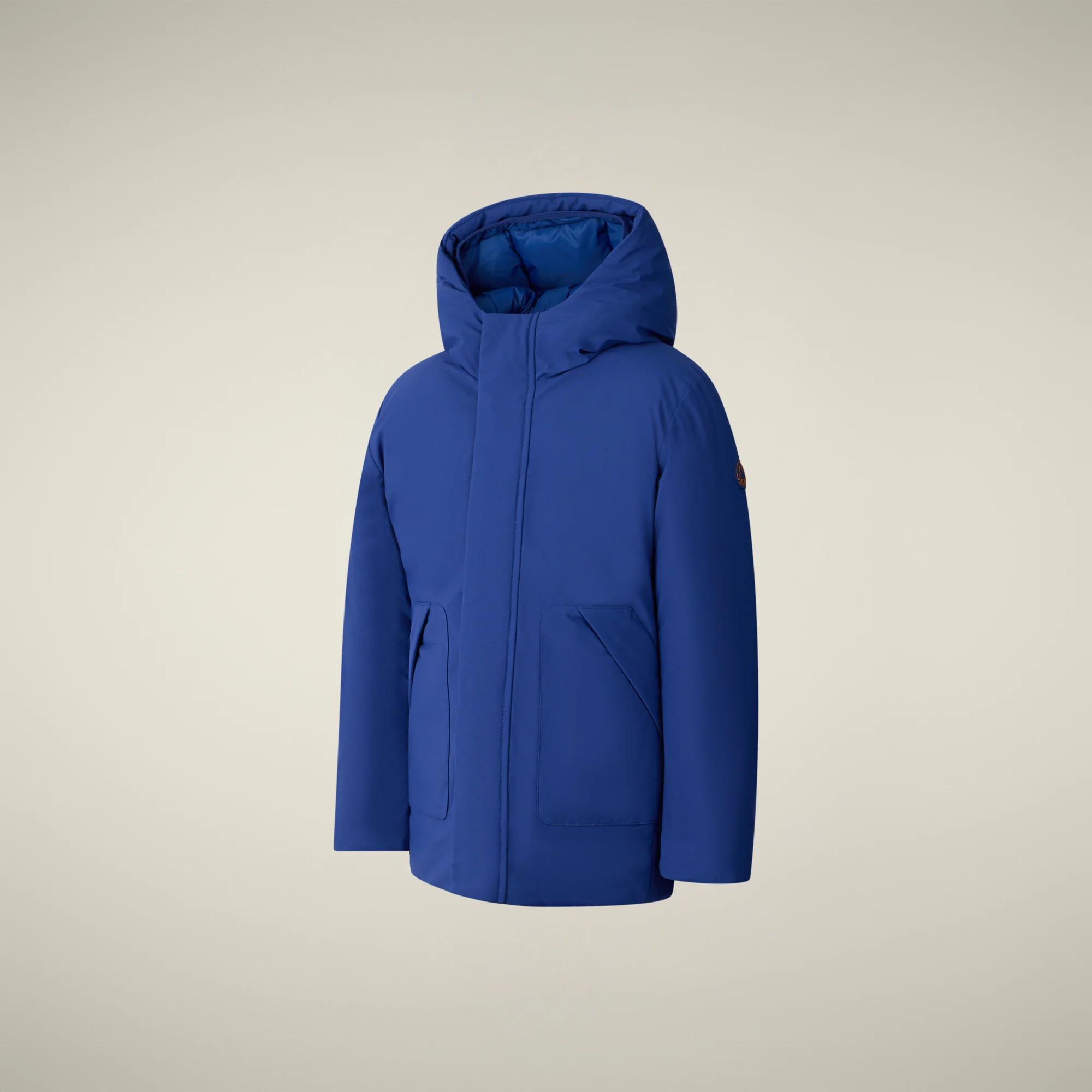 Boys' parka Albi in Eclipse Blue