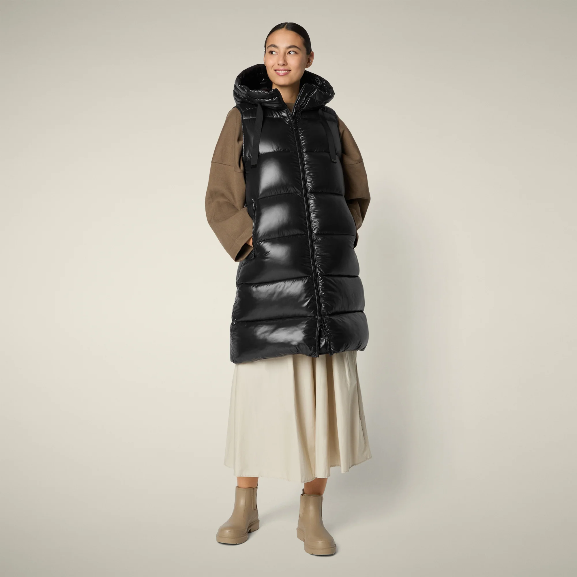 Women's Vest IRIA in black