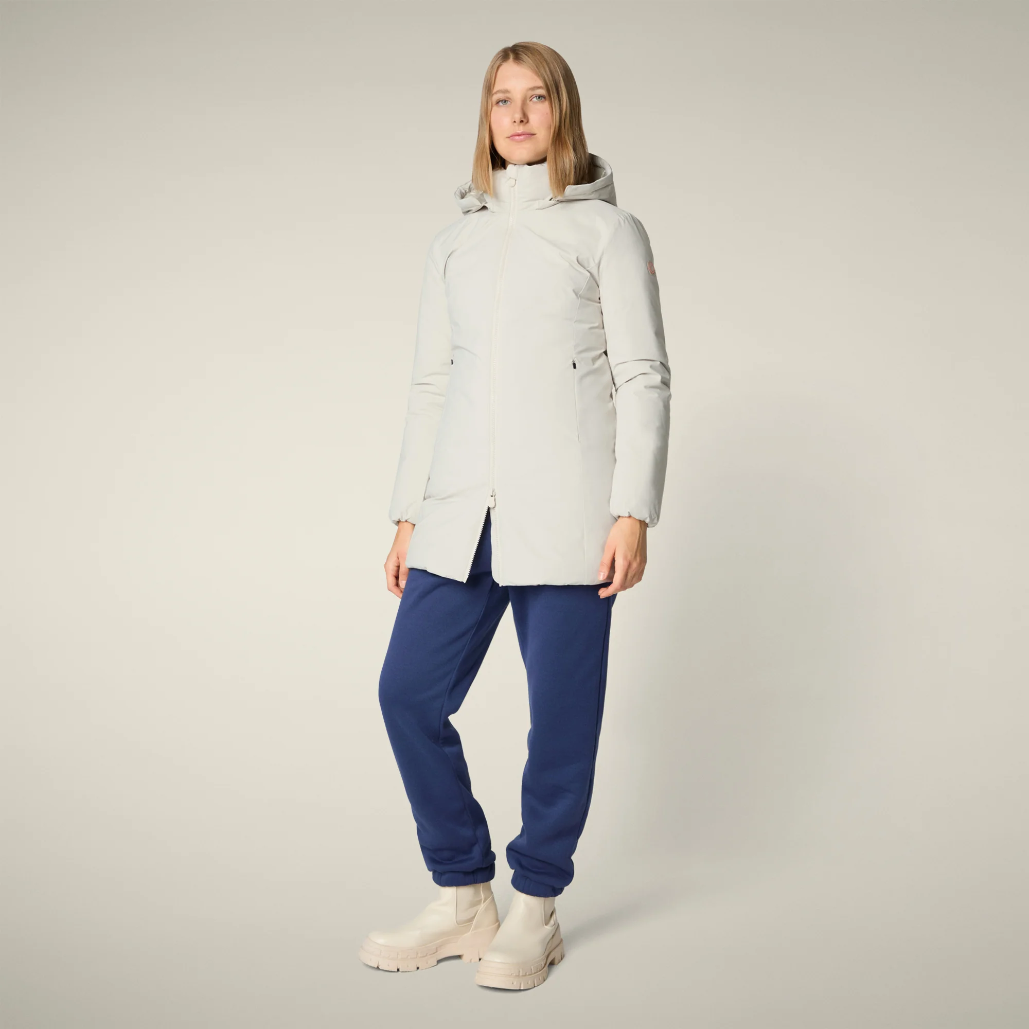 Women's Parka Rachel in Rainy Beige