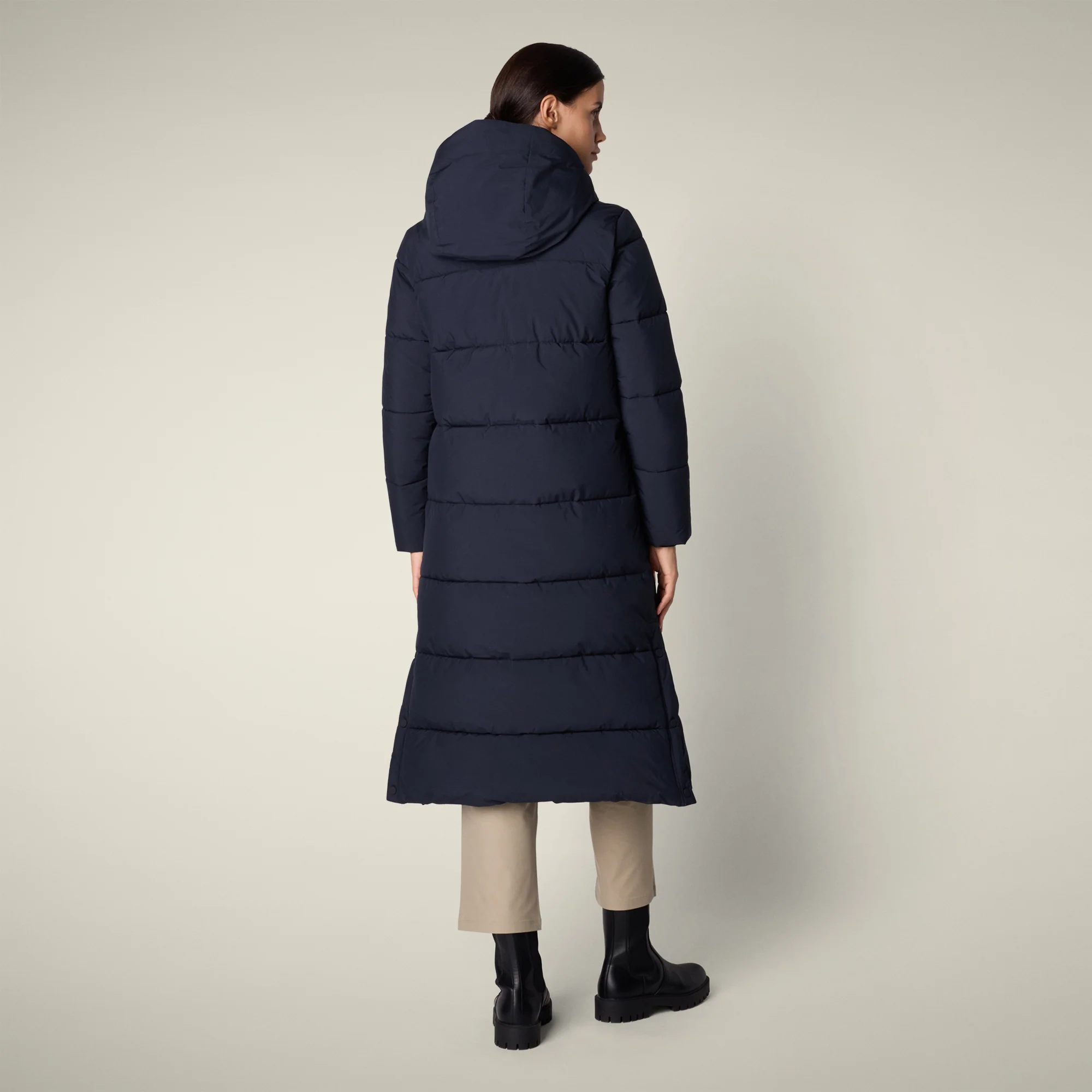 Women's parka missy  in blue black