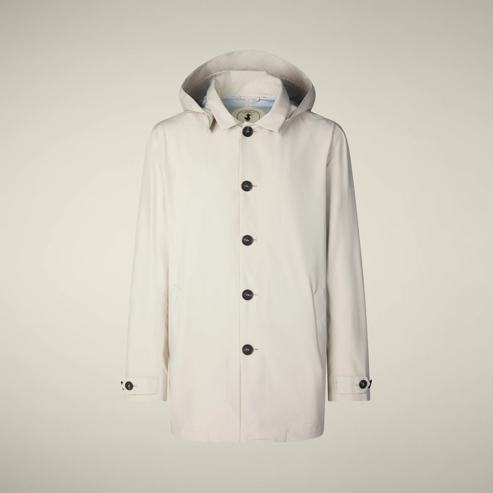 Men's Raincoat Benjamin in Rainy Beige