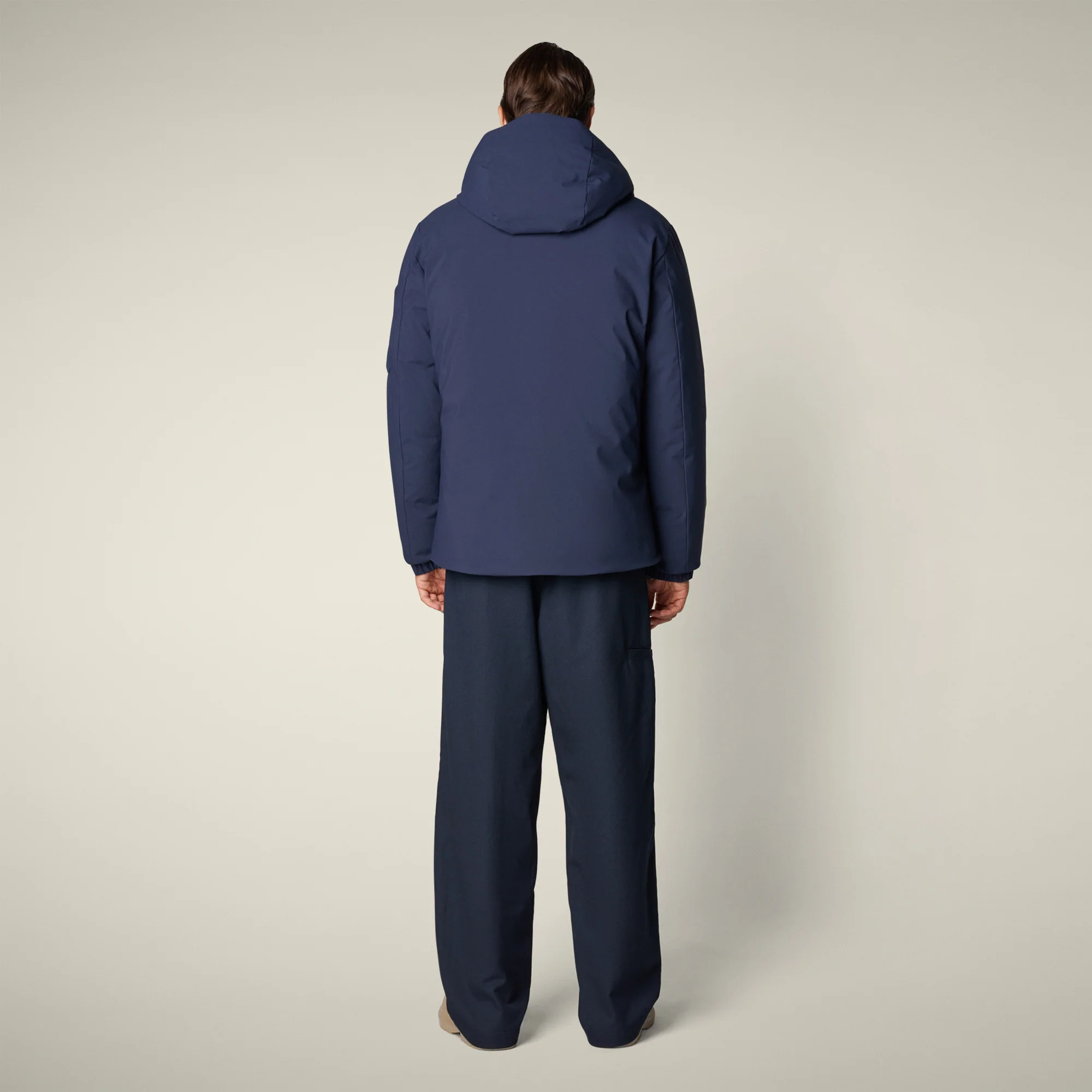 Men's Parka Hiram in navy blue