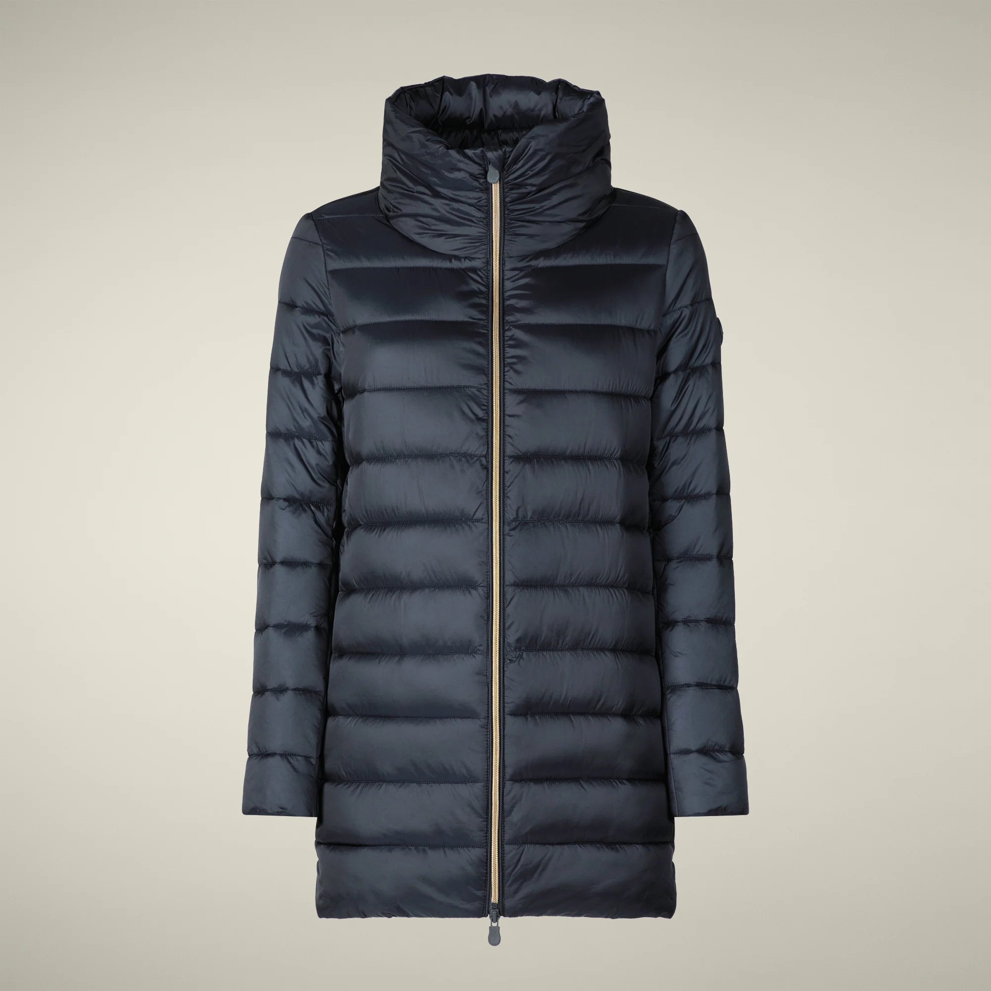 Women's Animal free puffer Jacket Lydia in Blue Black