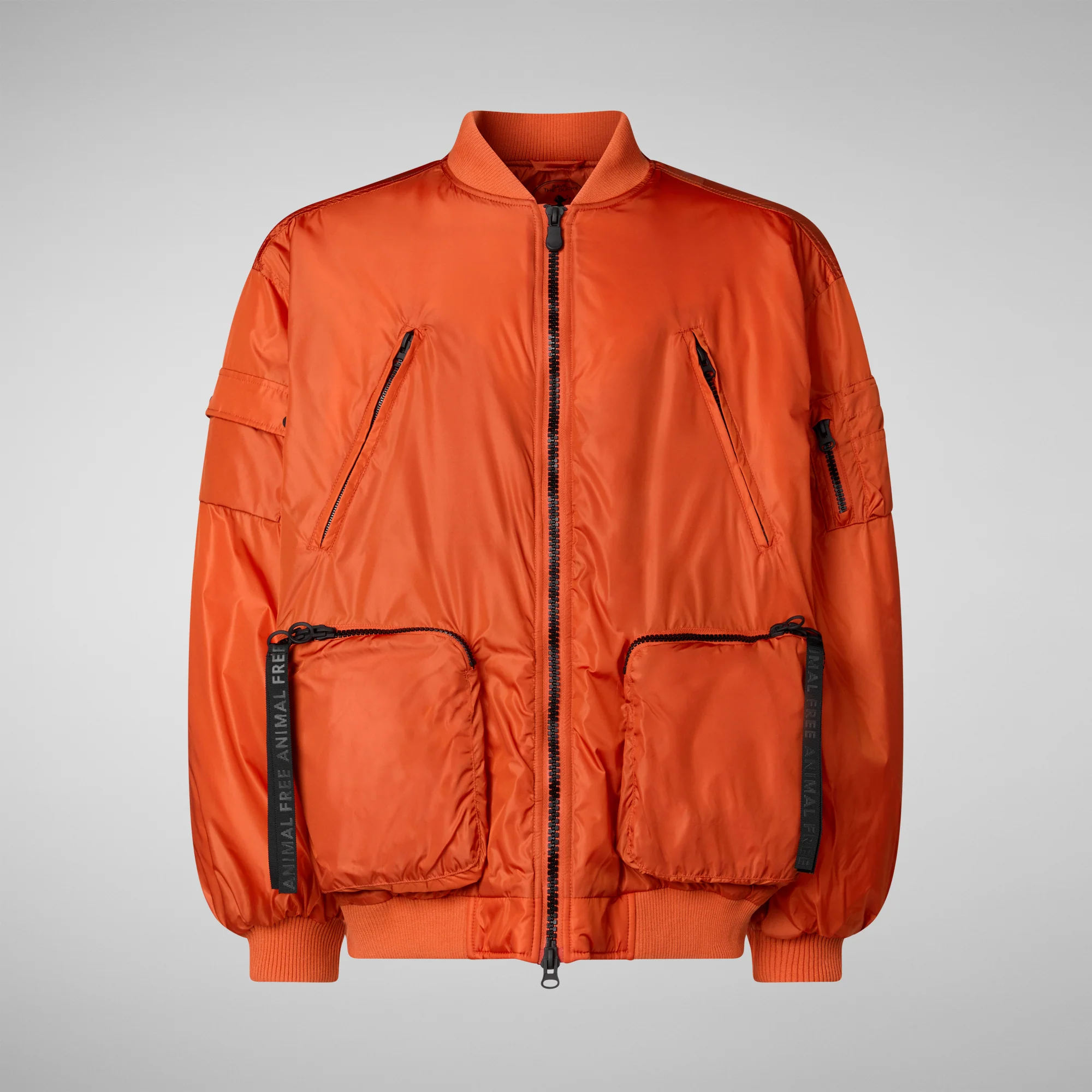Unisex bomber jacket Usher  in Maple Orange