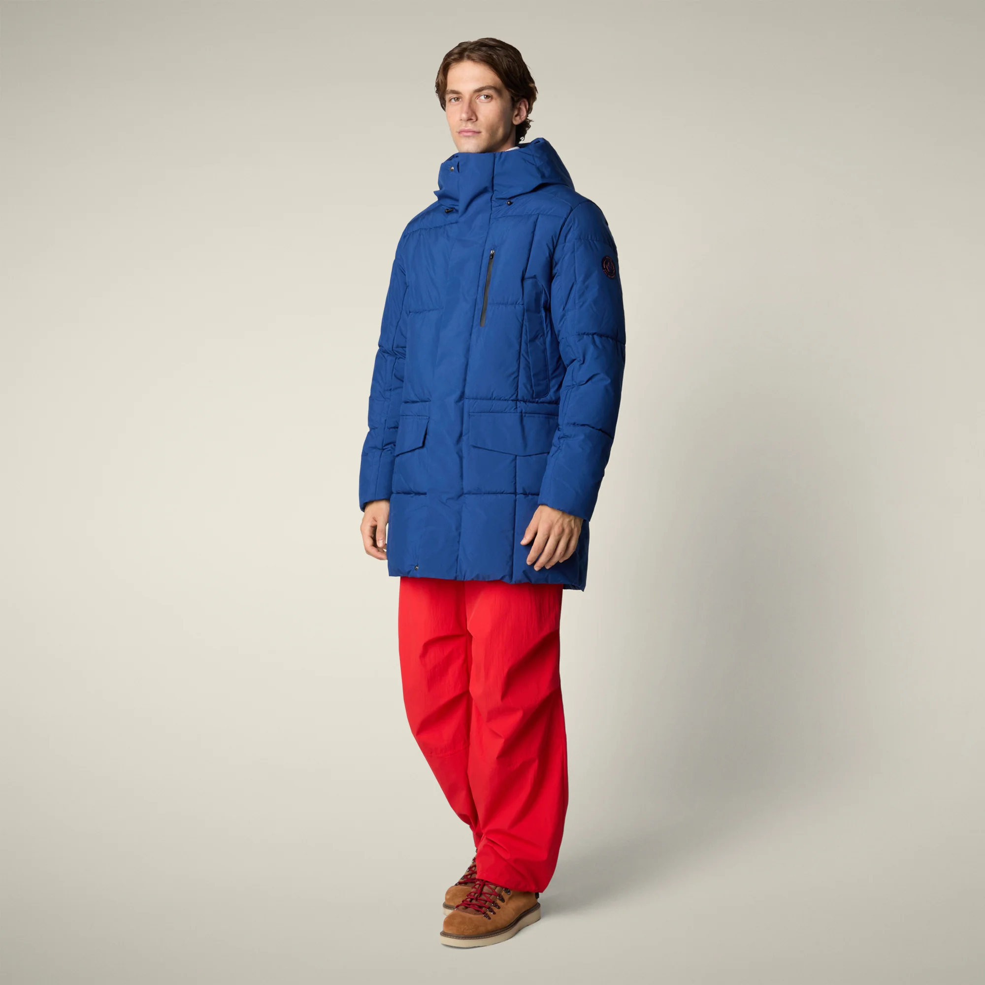 Men's Parka Gaspar in Eclipse Blue