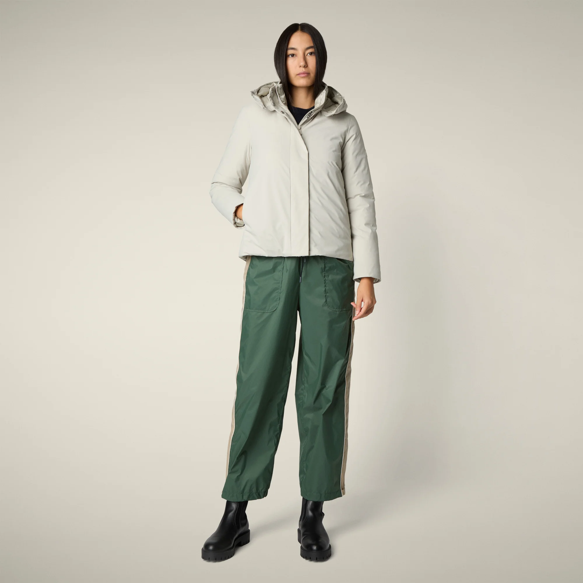 Women's Jacket Elaine in Rainy Beige