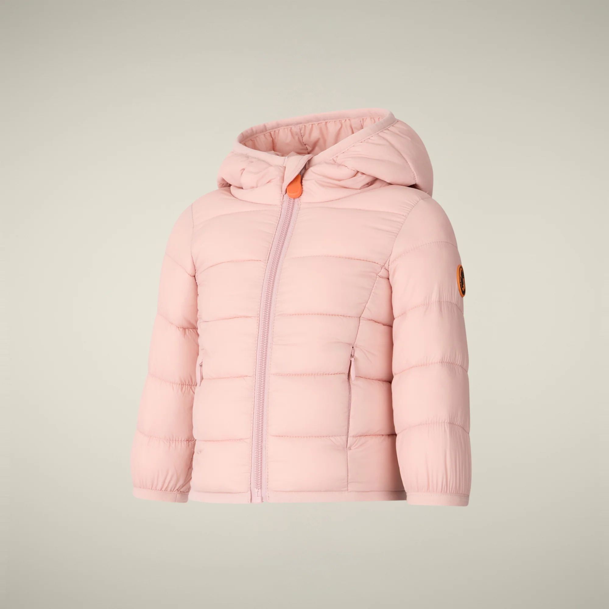 Unisex Baby puffer jacket Wally in blush pink