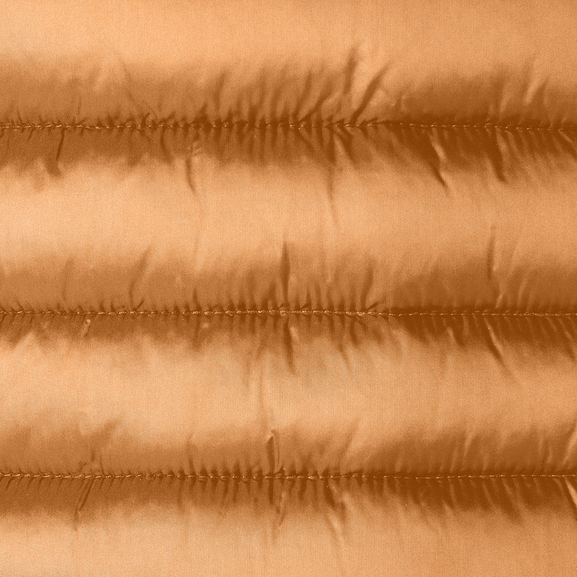 Women's Animal free puffer Coat Lysa in Toffee Brown