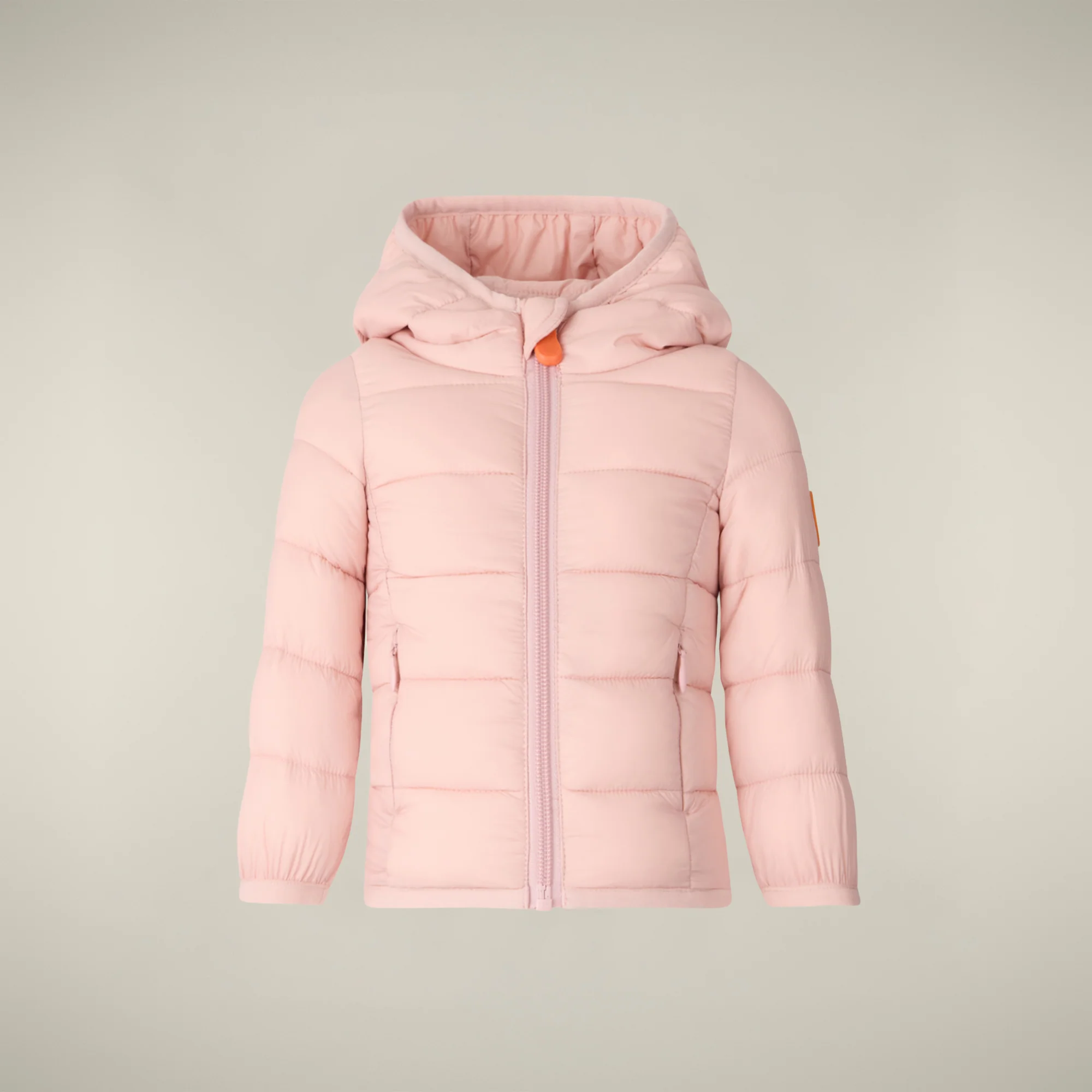 Unisex Baby puffer jacket Wally in blush pink