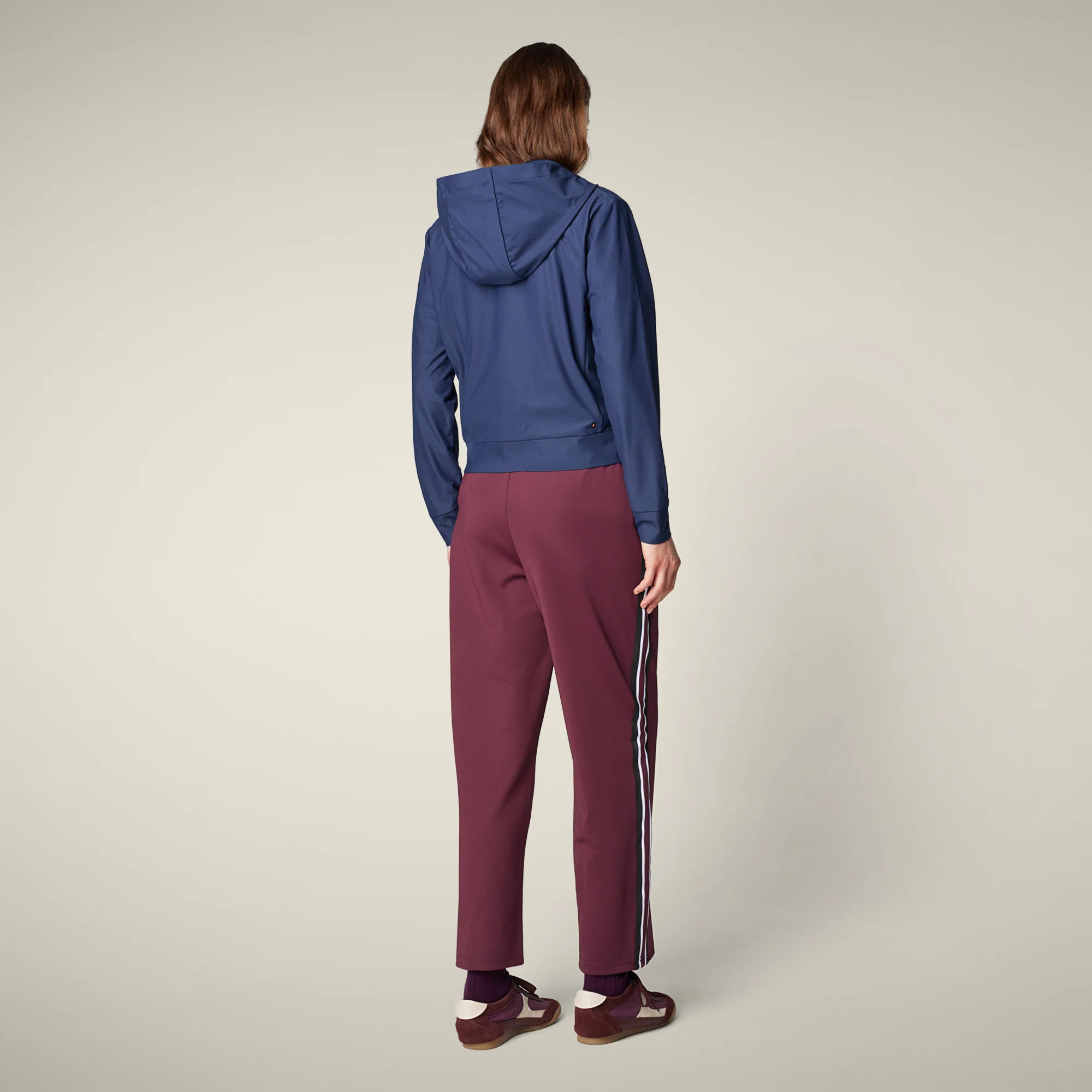 Women's sweatshirt pear in navy blue