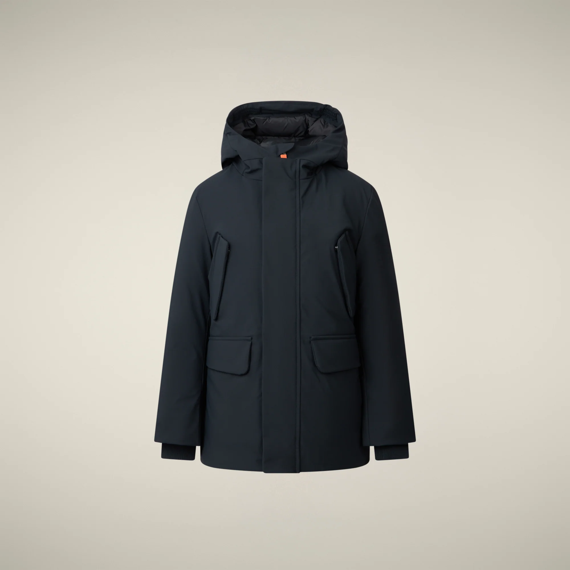 Boy's parka theo  in black