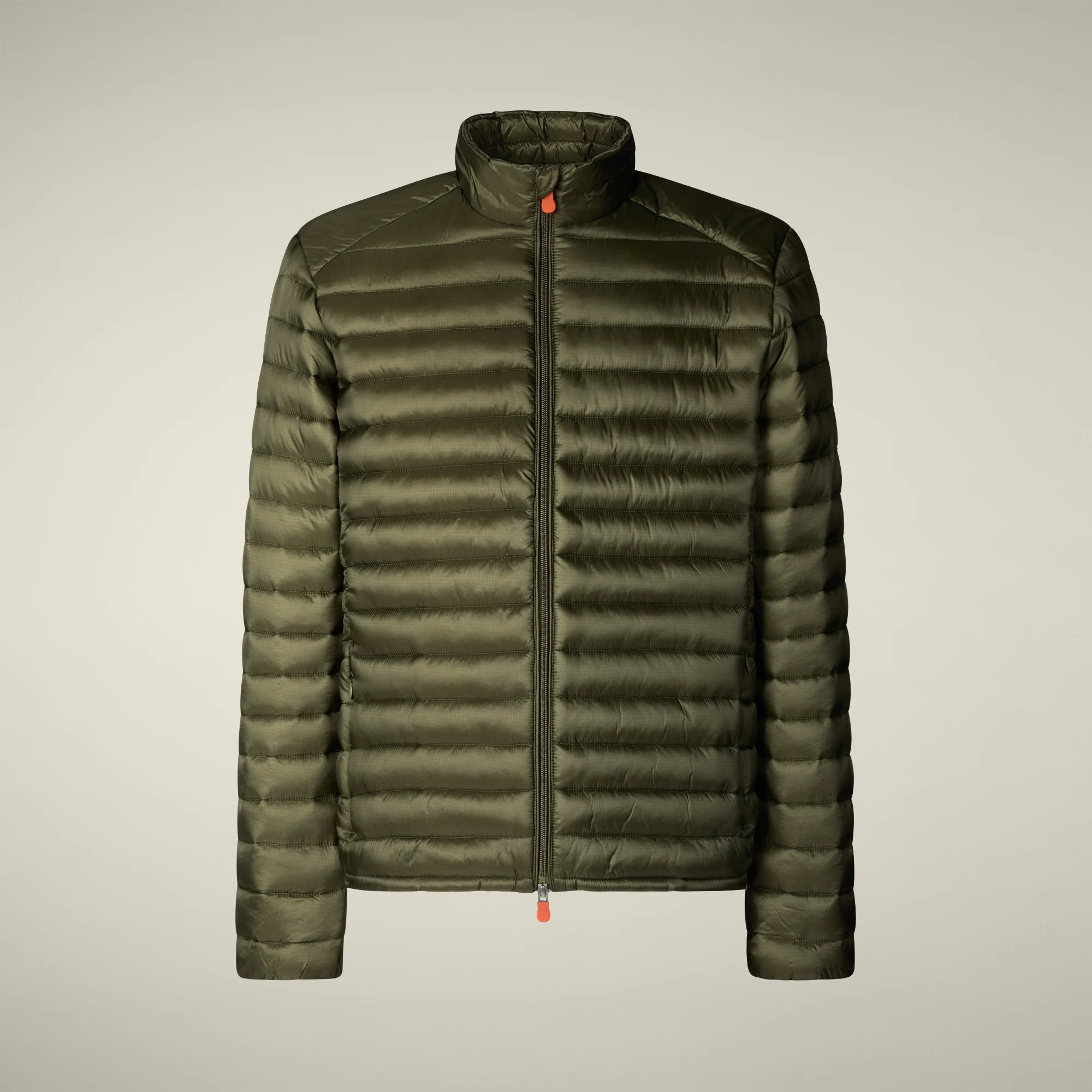 Men's Animal free puffer Jacket Cyrion in Dusty Olive