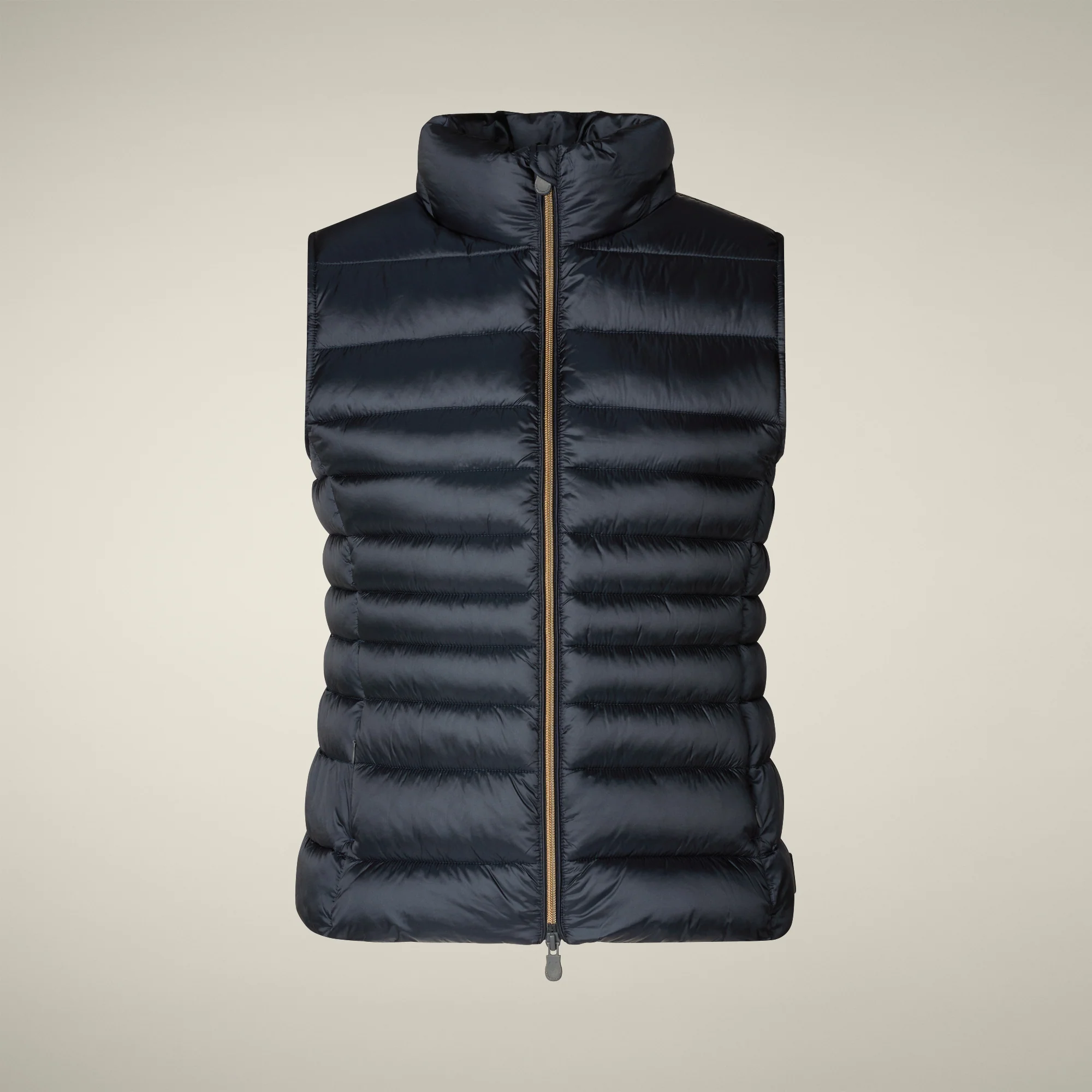 Women's Animal free puffer Vest Lynn in Blue Black