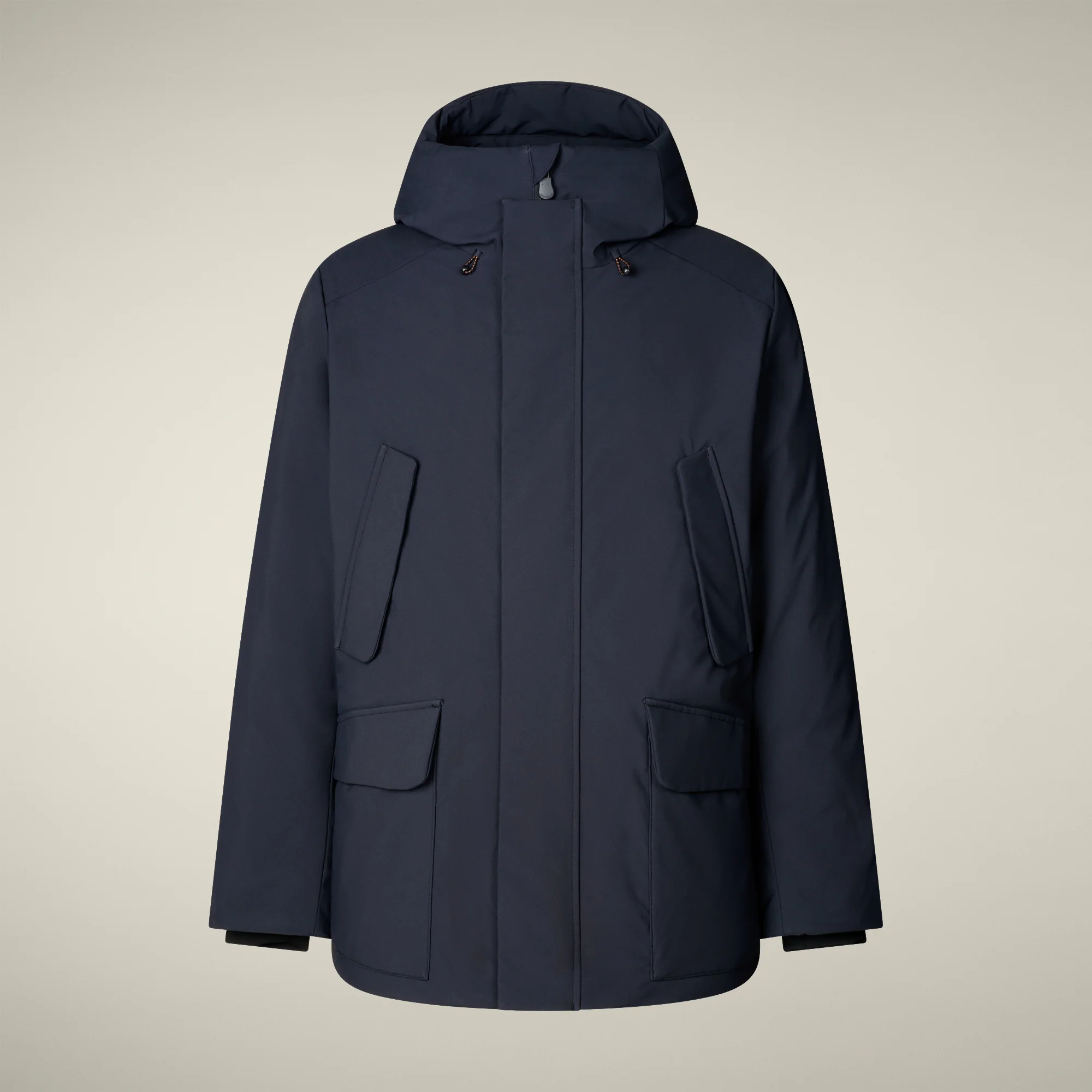 Men's parka elon  in blue black