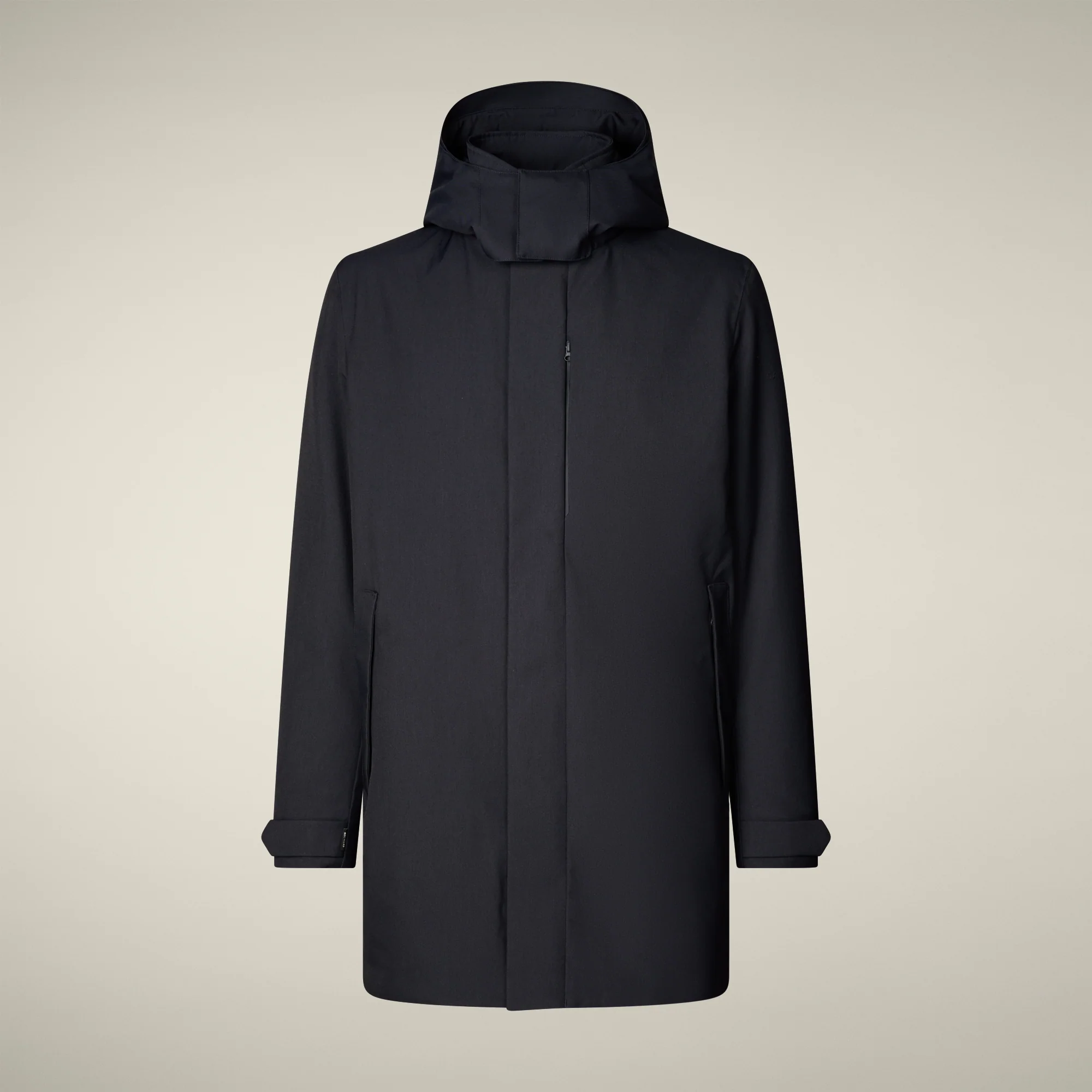 Men's Coat Sid in Blue Black