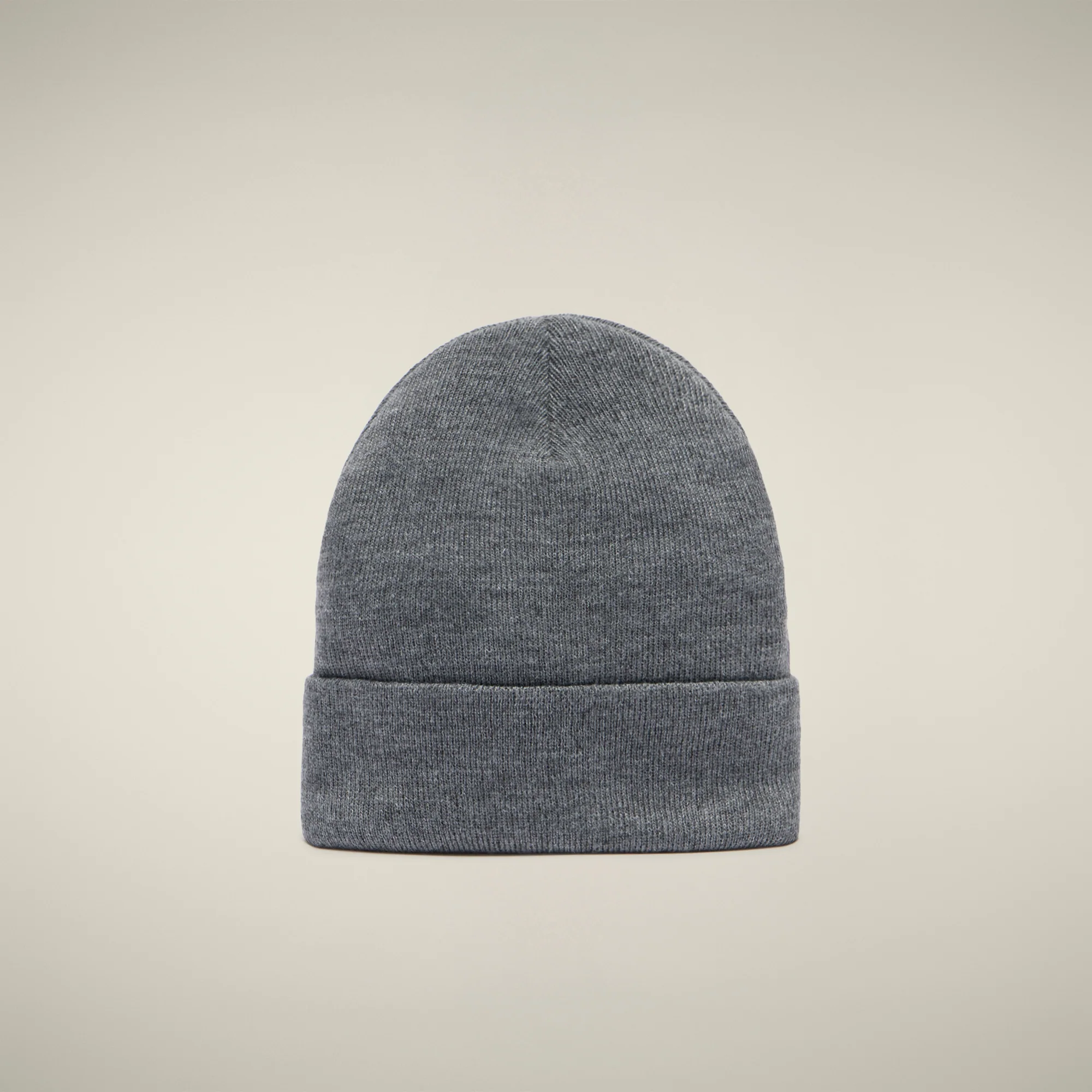 Unisex Kids Beanie Fivel in mid grey melange