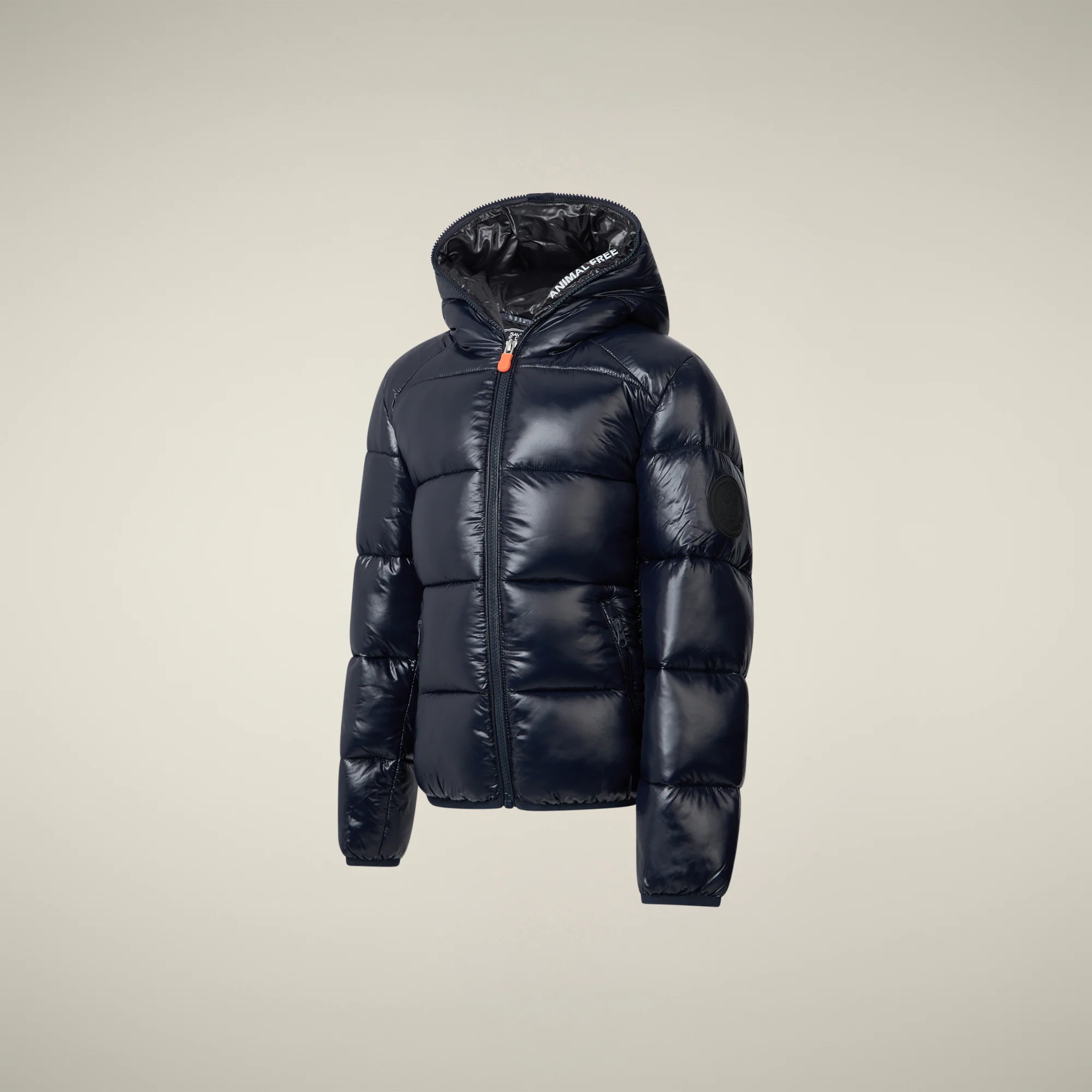 Boys' Puffer jacket Artie in Blue Black
