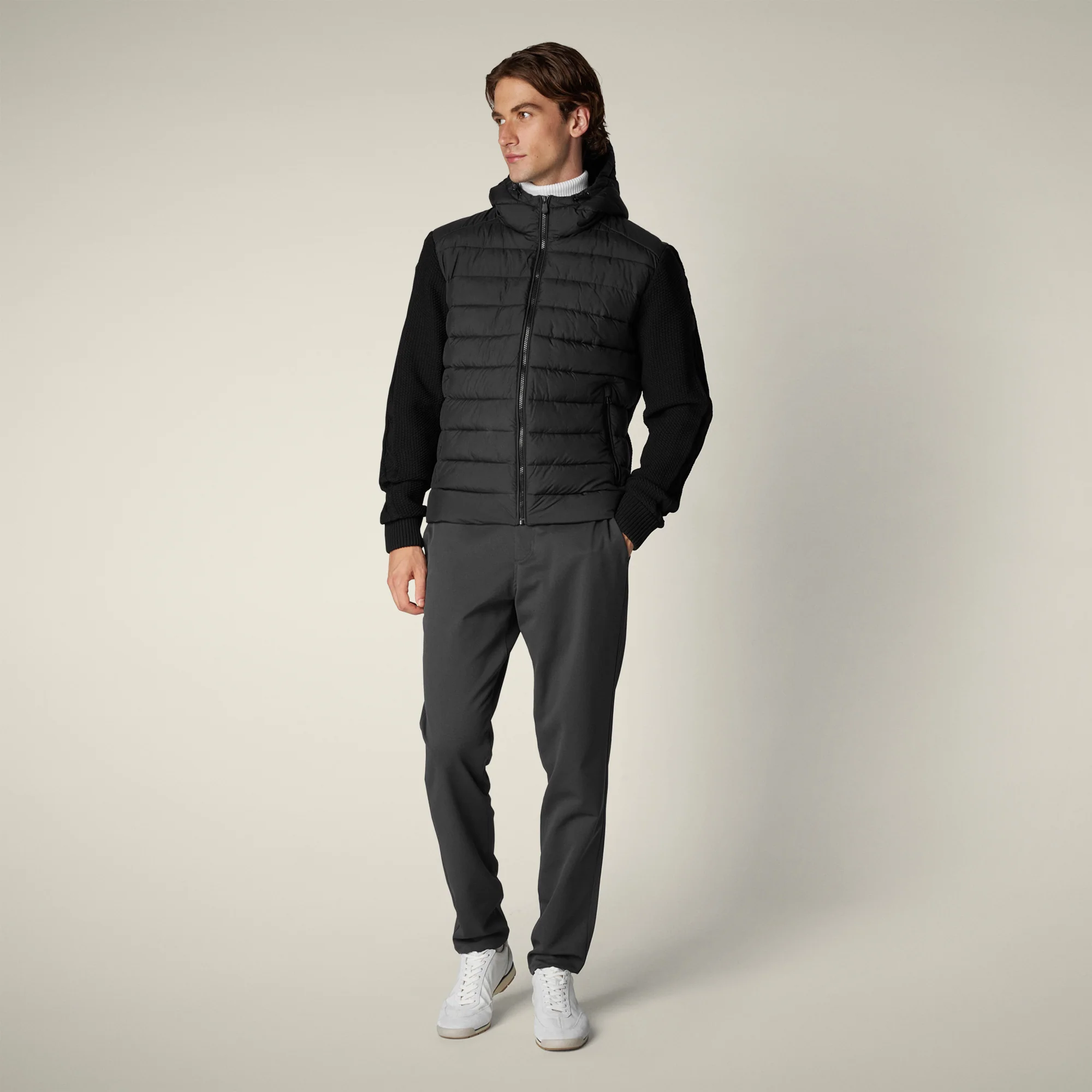 Men's jacke fen in black