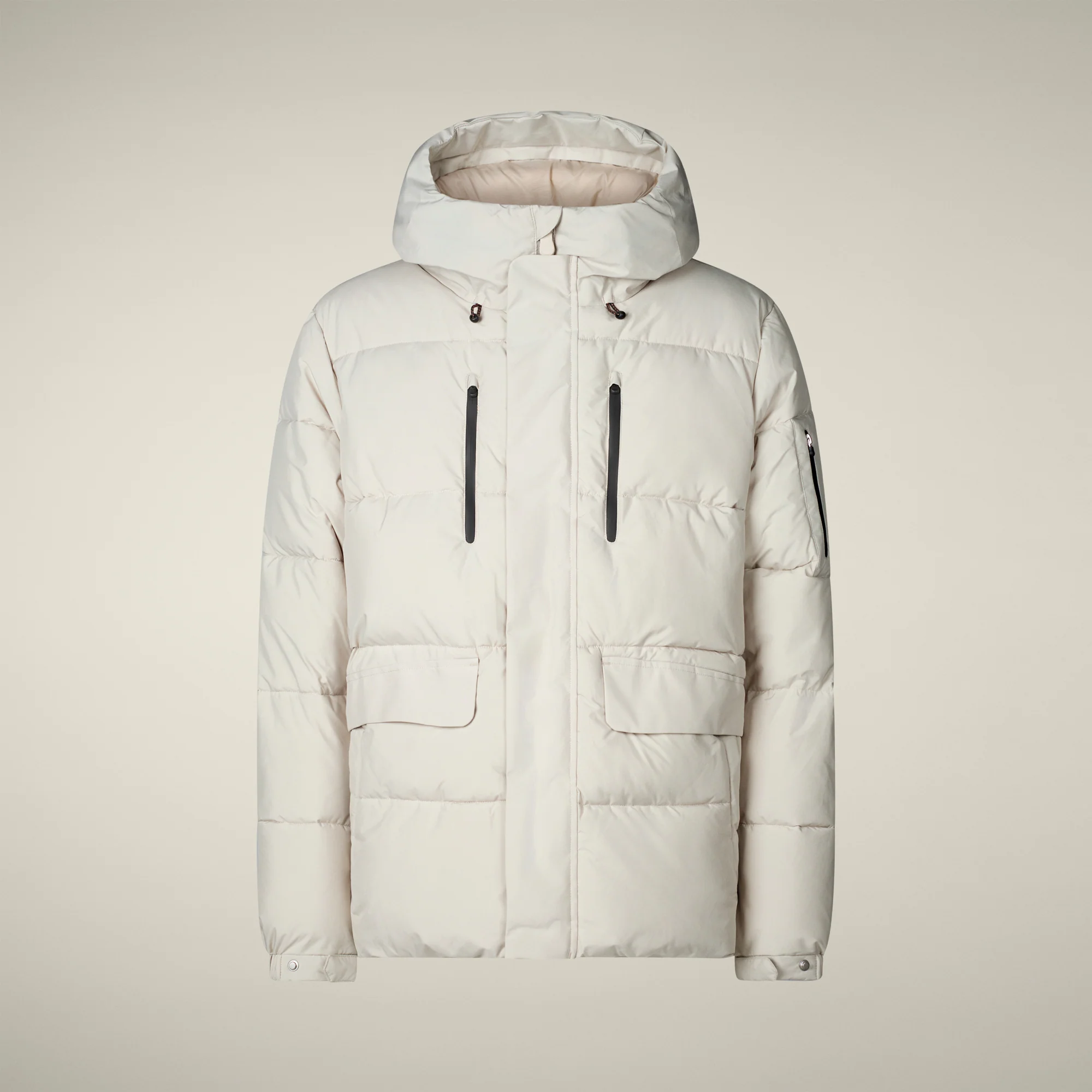 Men's parka Alter in rainy beige