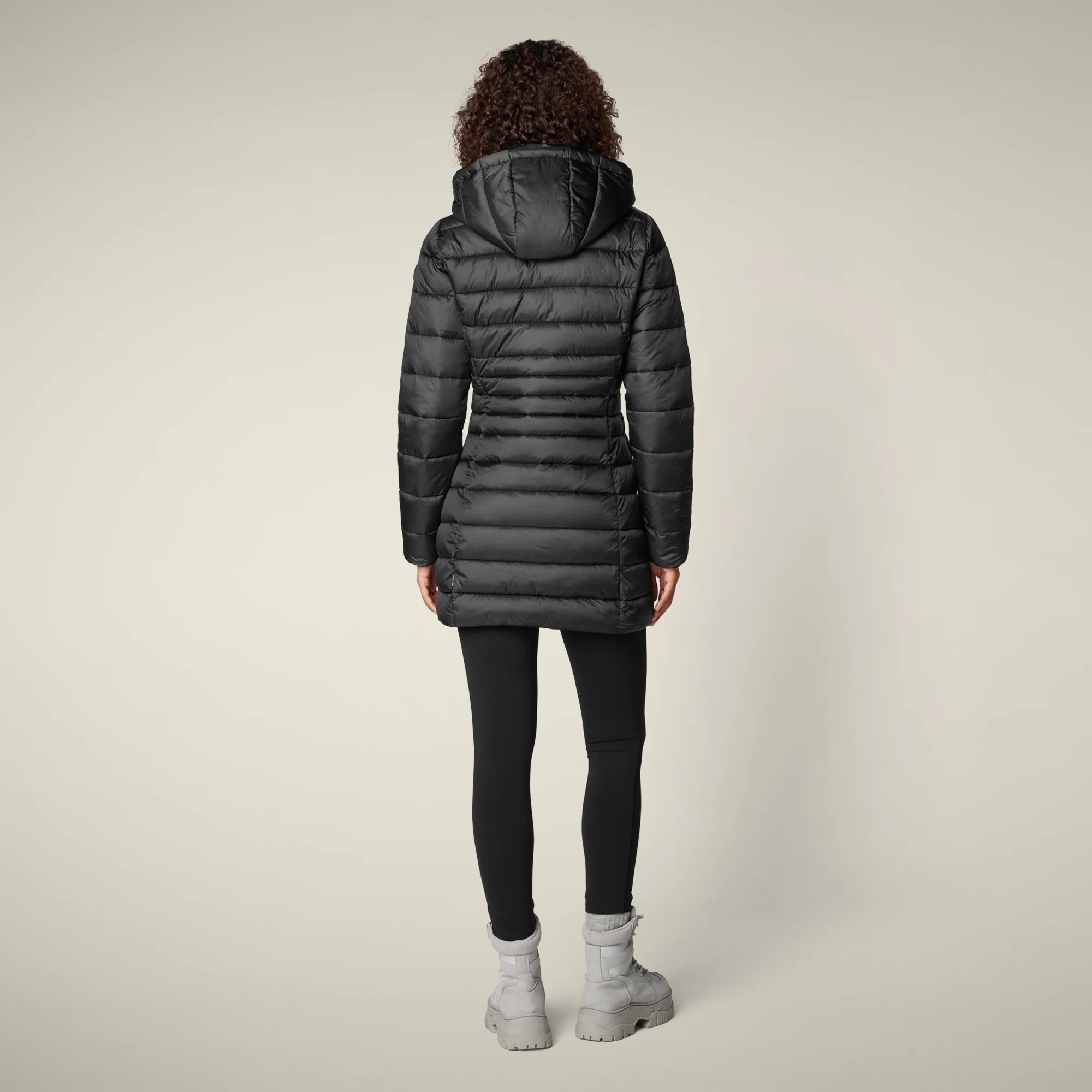 Women's Animal free puffer coat Reese in black