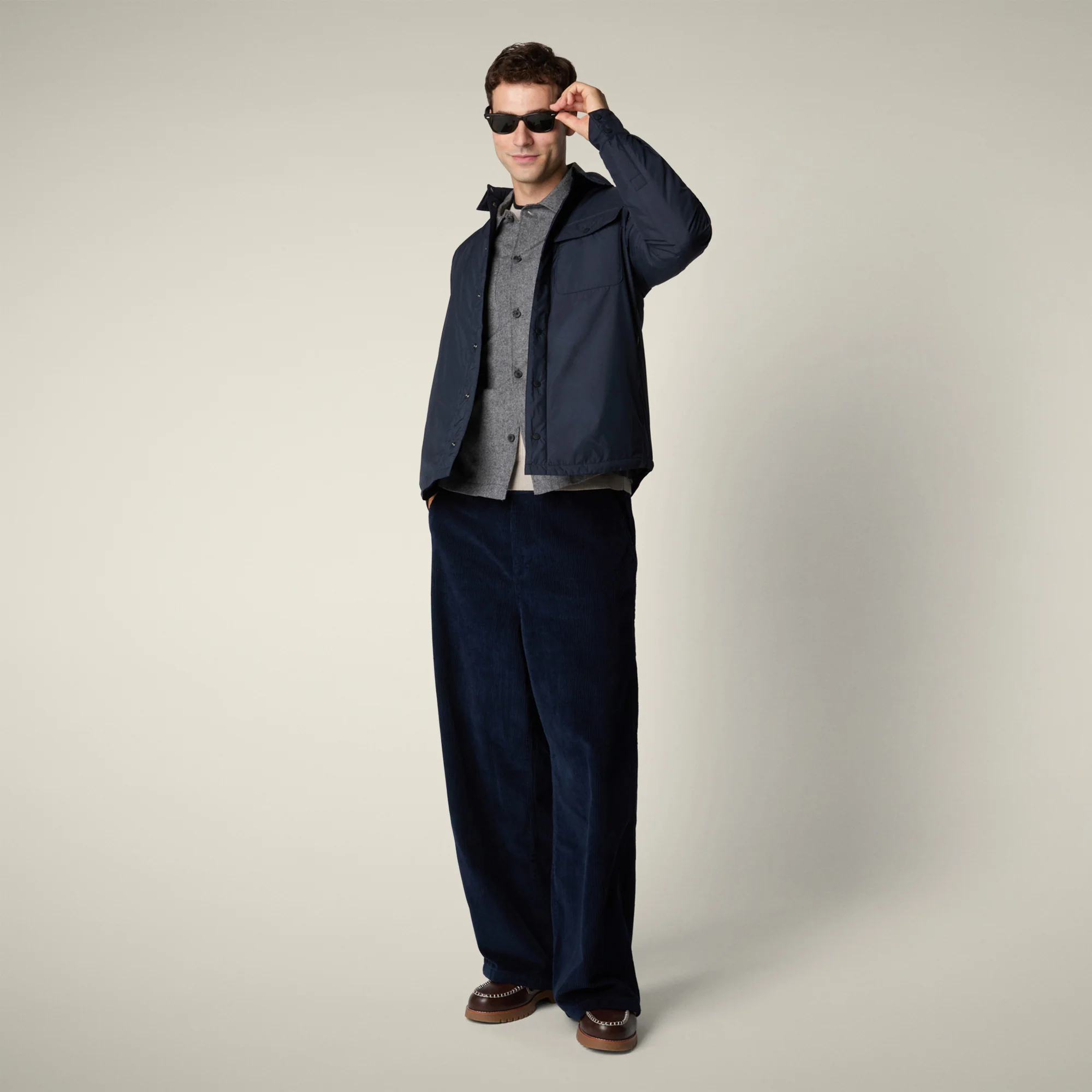 Men's jacket stellan in blue black