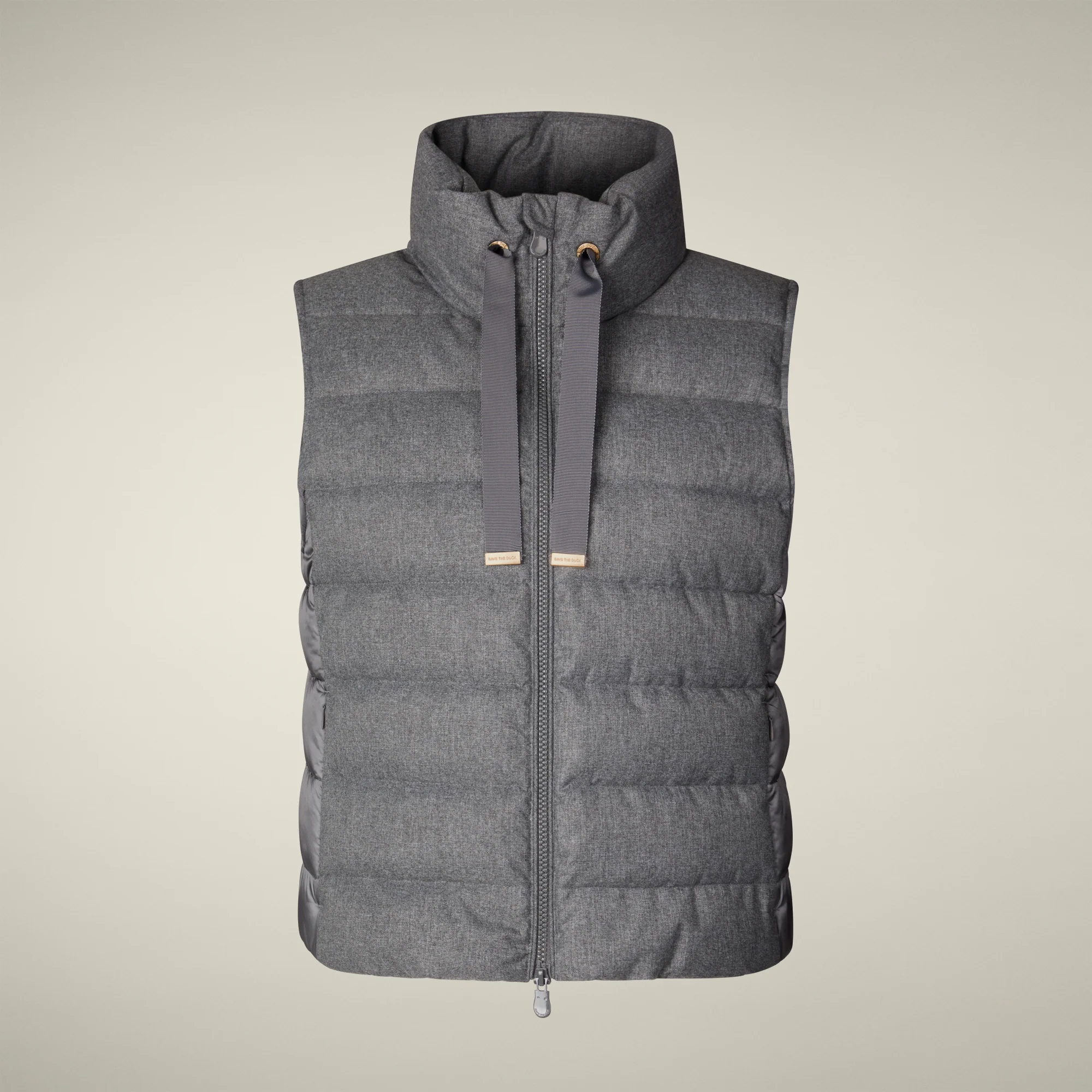 Women's vest nyla in Mid Grey Melange