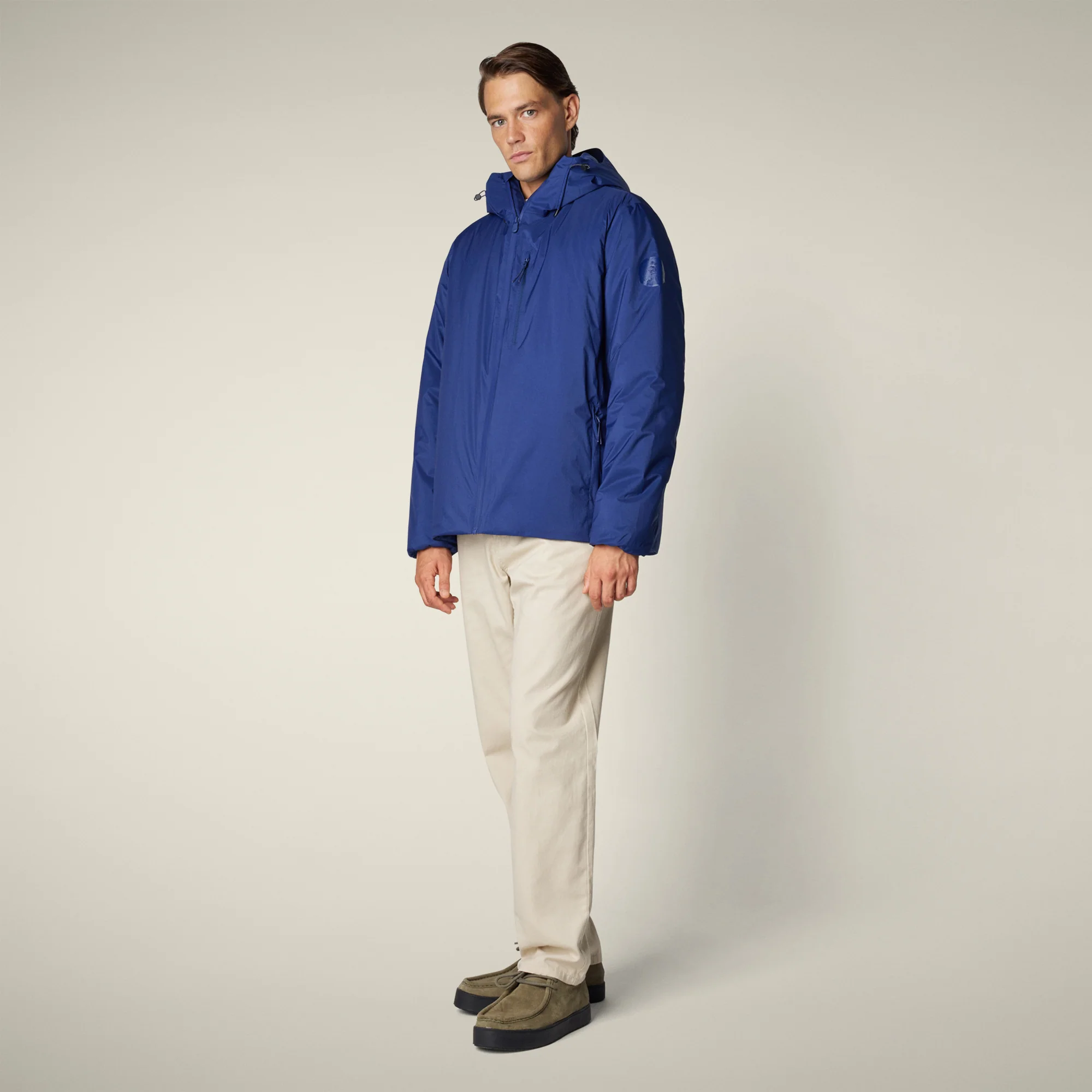 Men's parka Horizon in royal blue