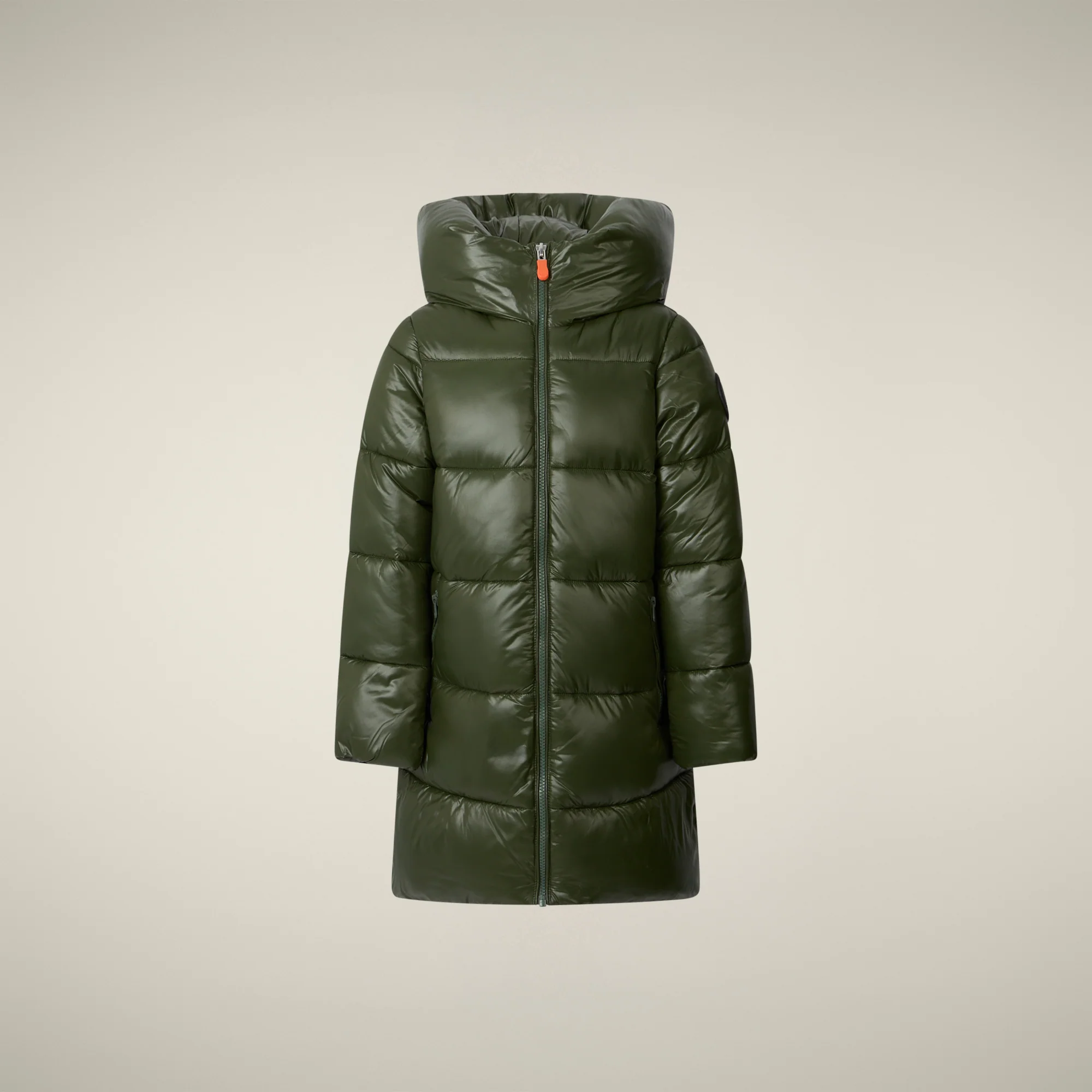 Girls' Puffer Jacket Millie in Pine Green