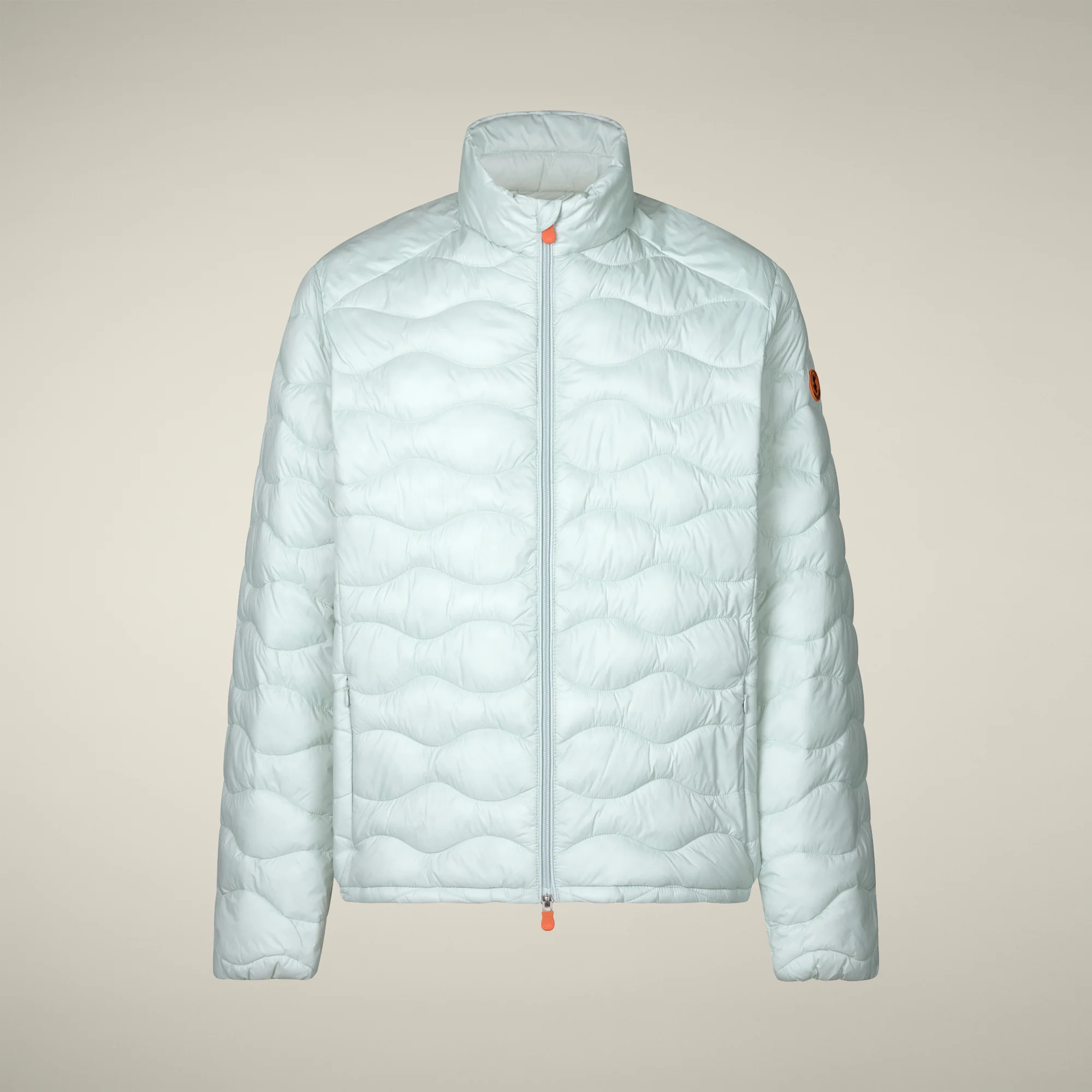 Men's Animal free puffer Jacket Whirl in glacier blue