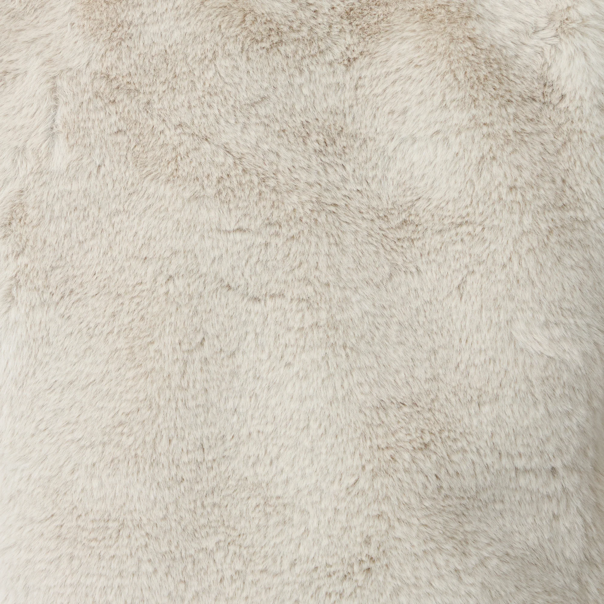 Girls' Reversible Faux Fur Jacket Chloe in Rainy Beige