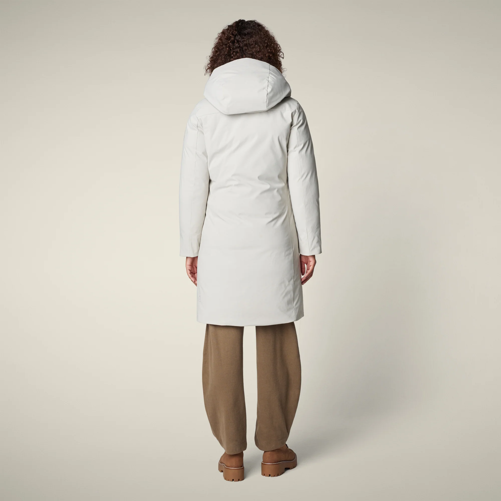 Women's parka sienna  in rainy beige