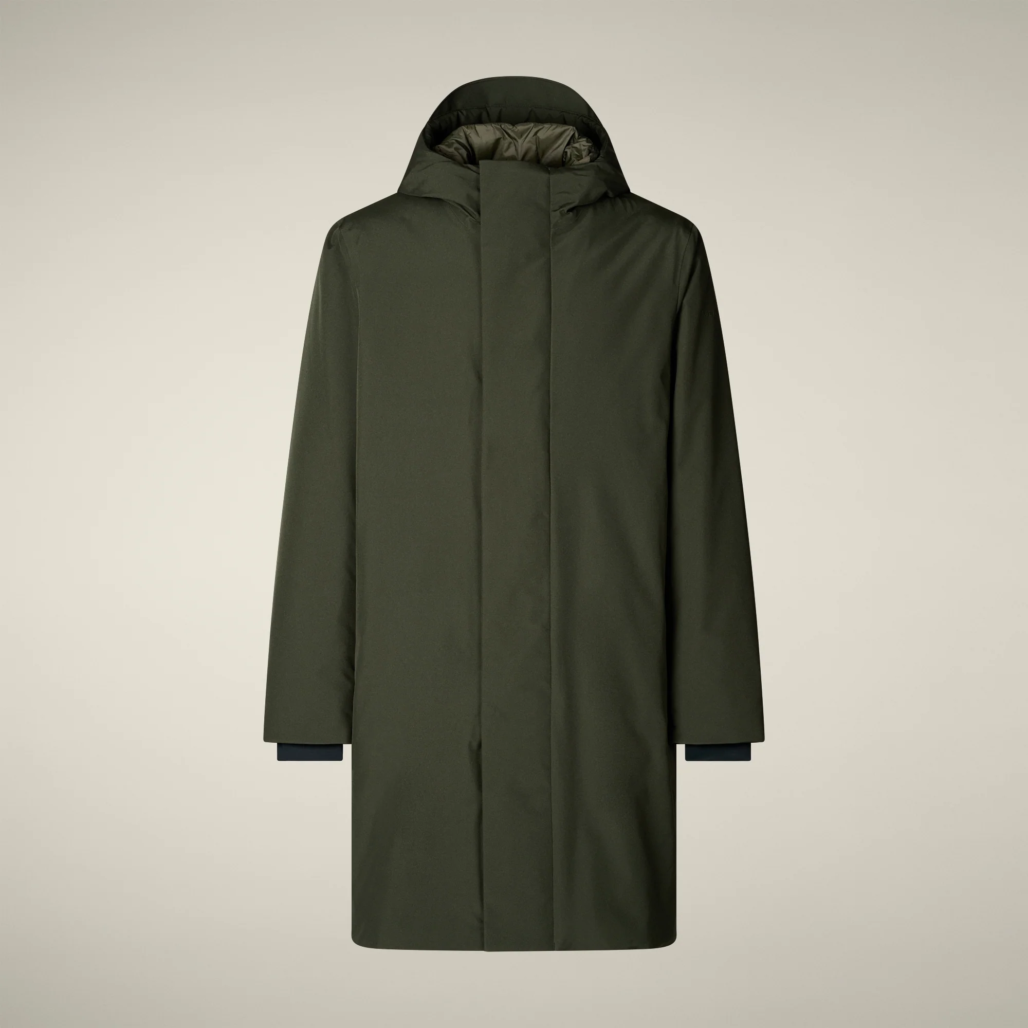 Men's parka barry  in land green