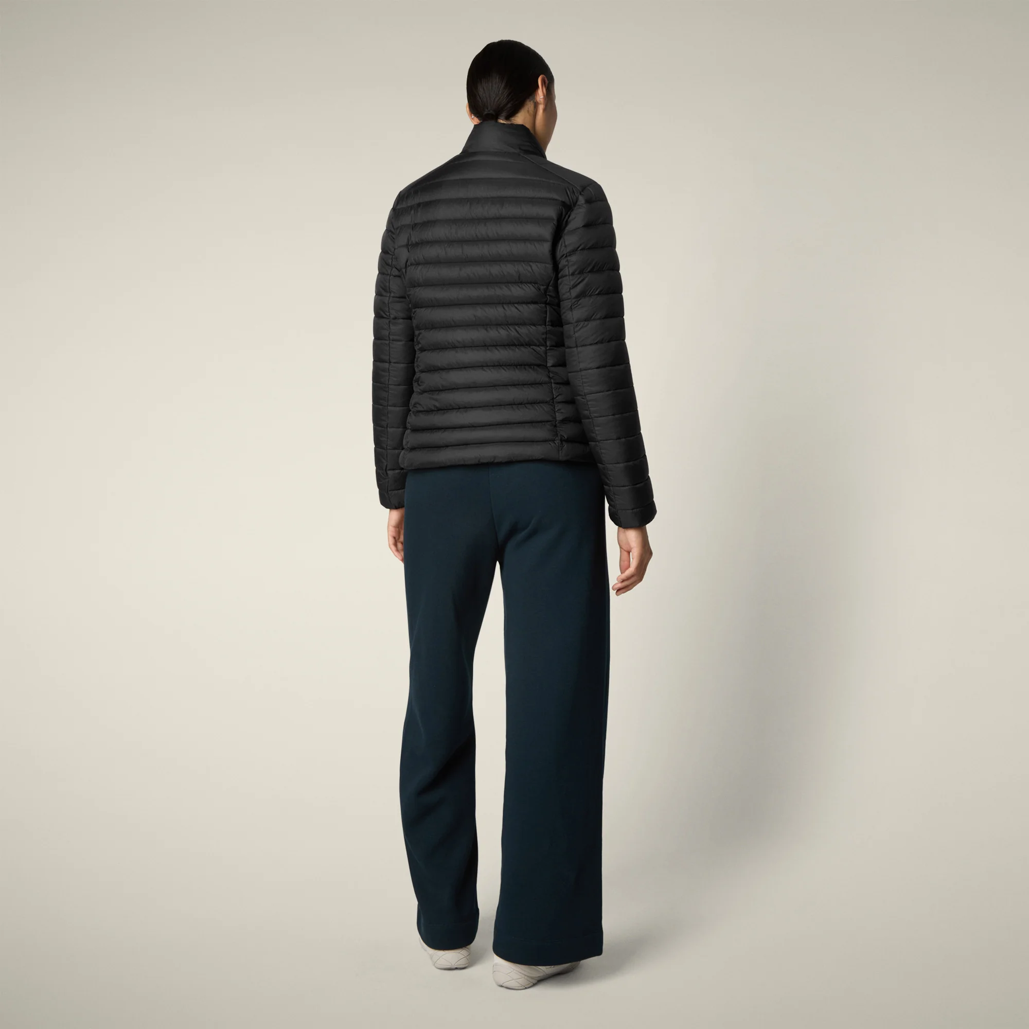 Women's Animal free puffer Jacket Carly in Black