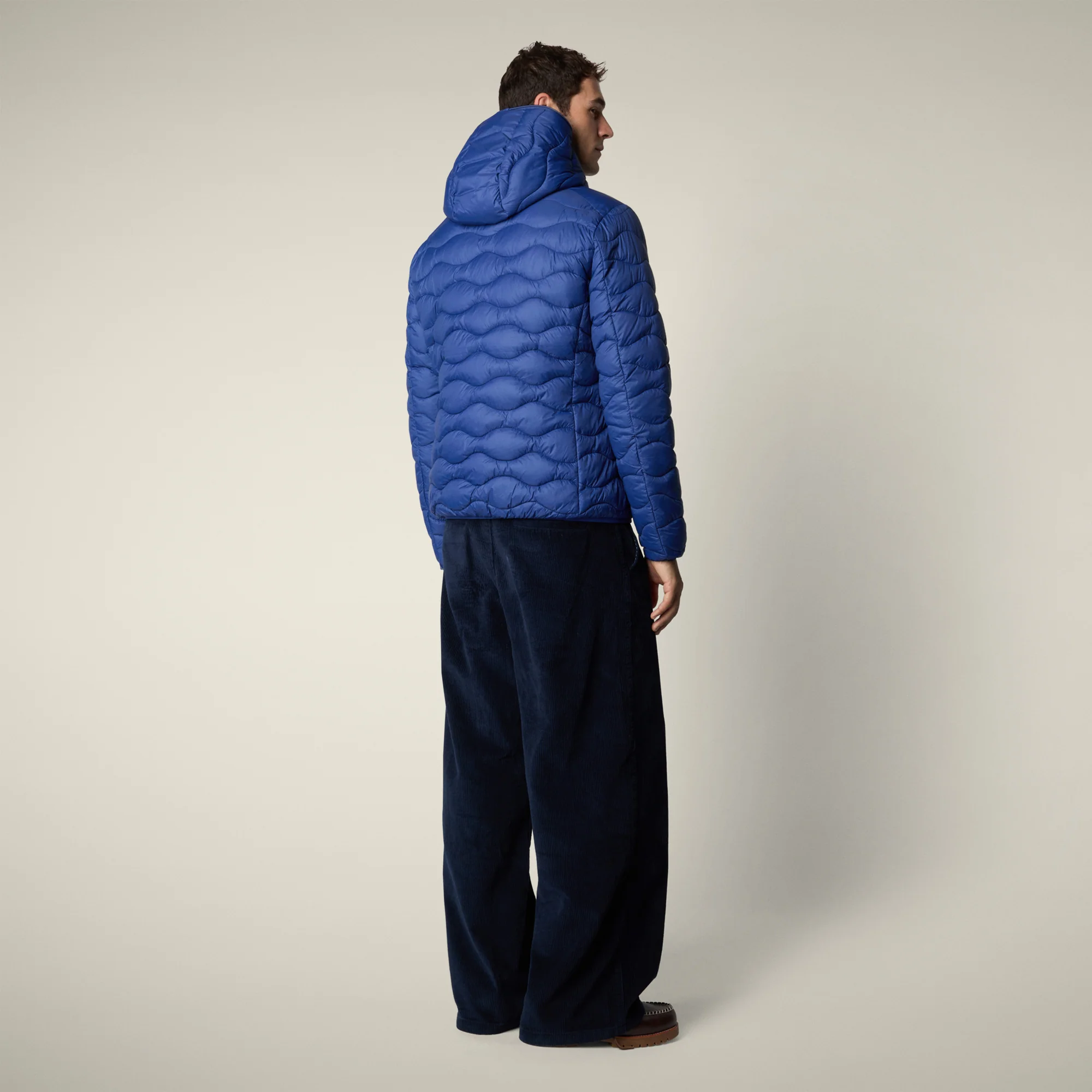 Men's Animal free puffer Jacket Reef in Eclipse Blue