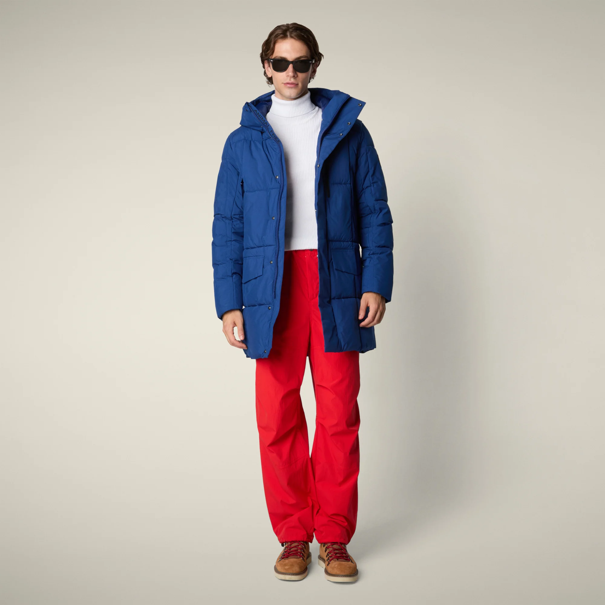 Men's Parka Gaspar in Eclipse Blue