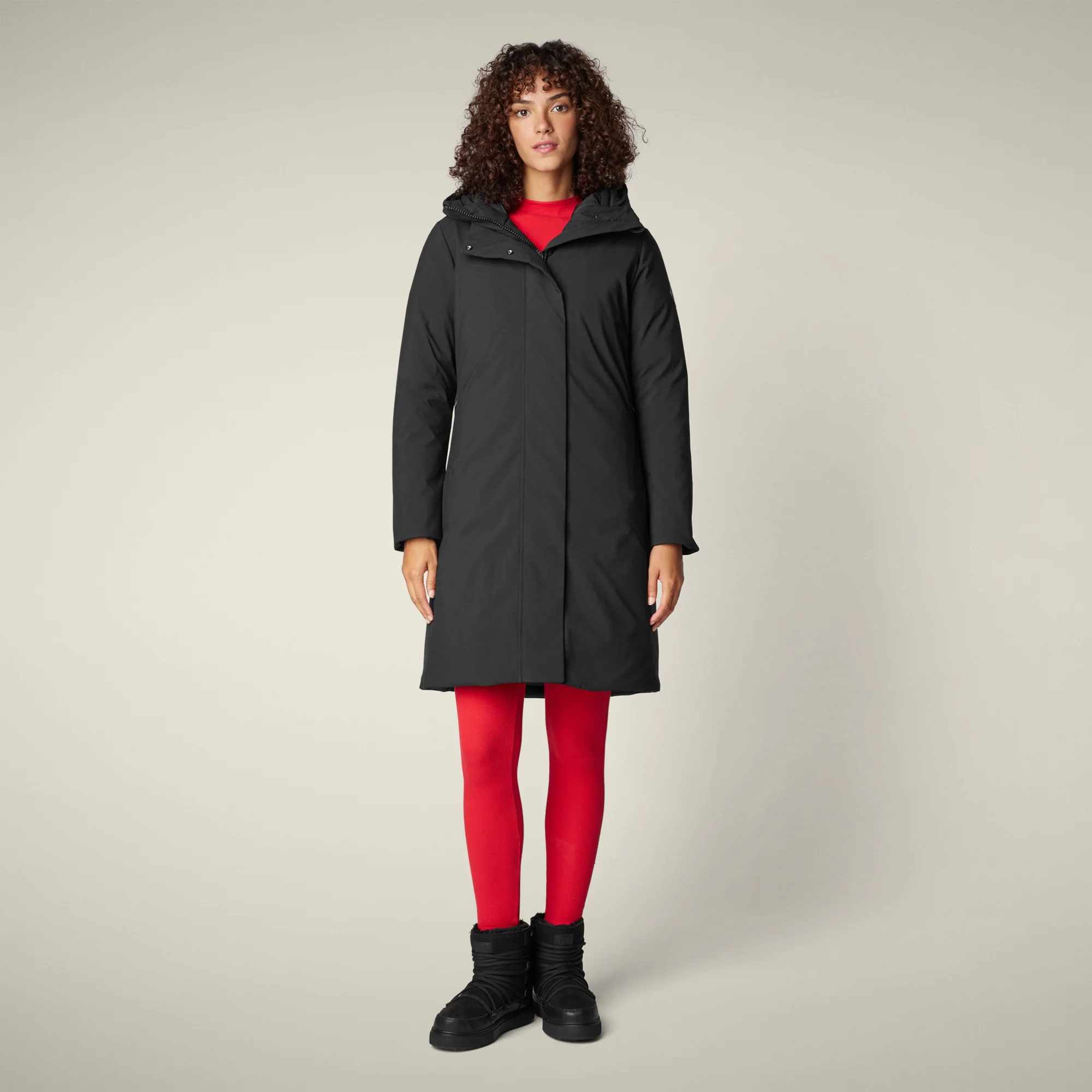 Women's Parka Sienna in Black