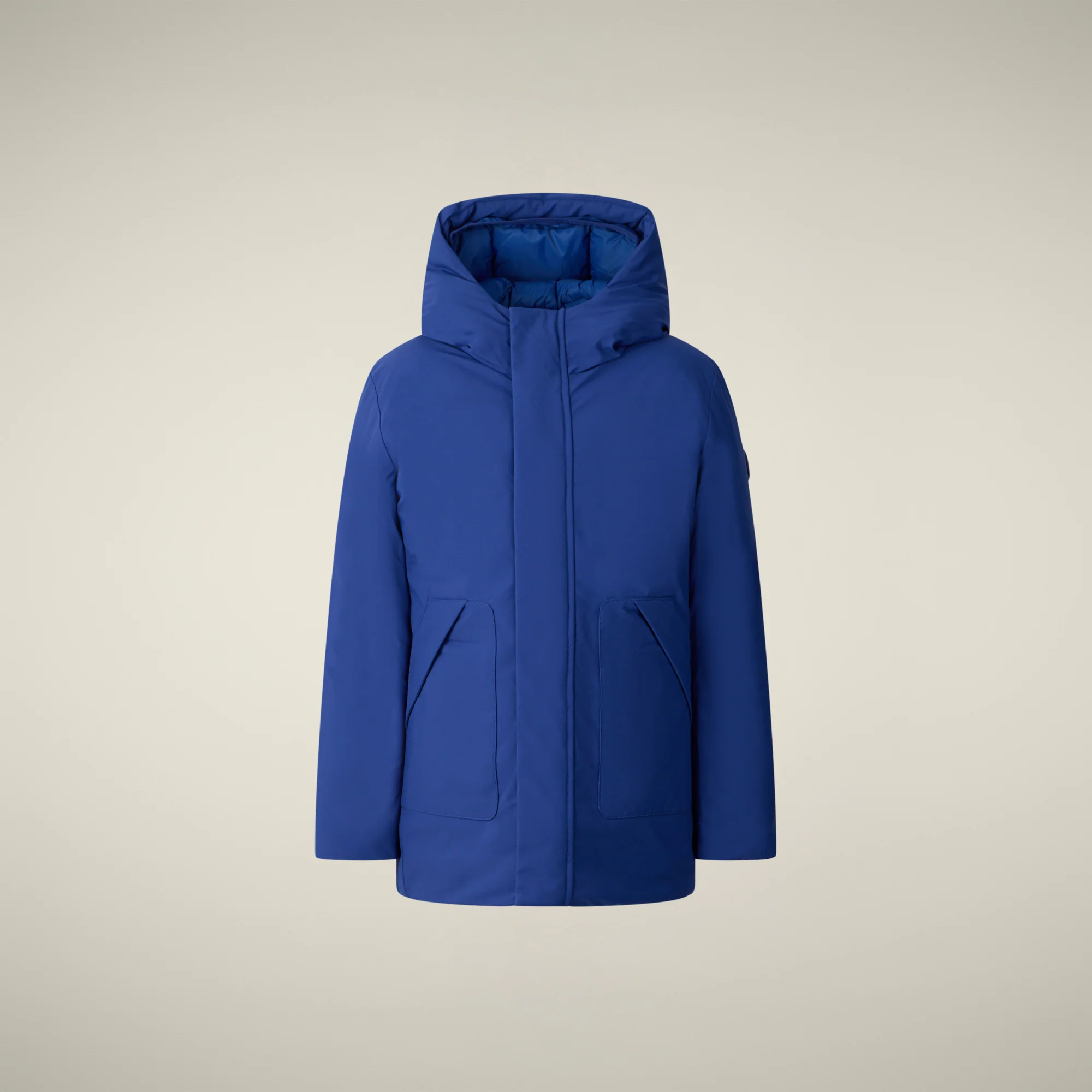 Boys' parka Albi in Eclipse Blue